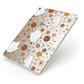 Halloween Ghost Apple iPad Case on Gold iPad Side View