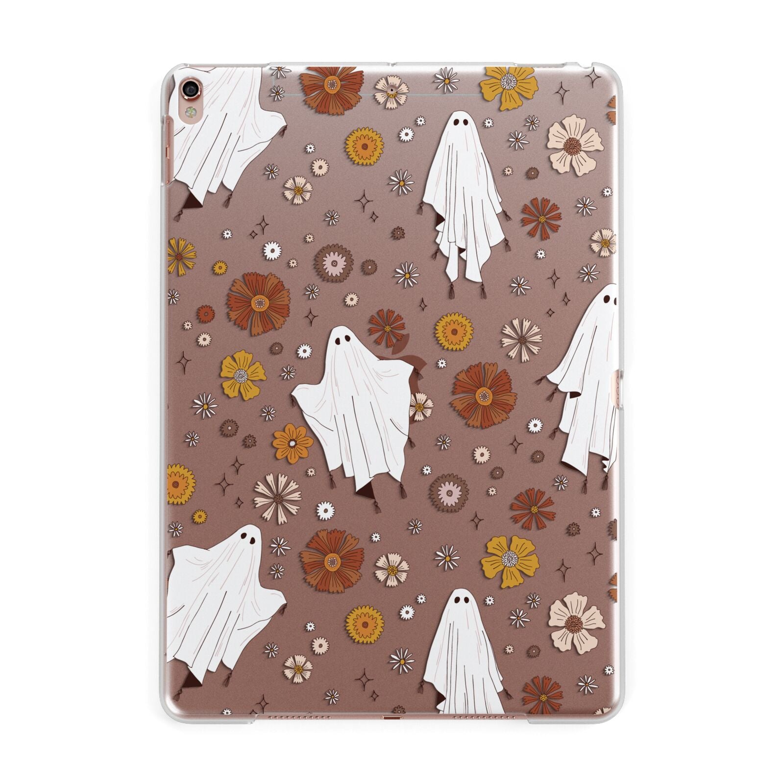 Halloween Ghost Apple iPad Rose Gold Case