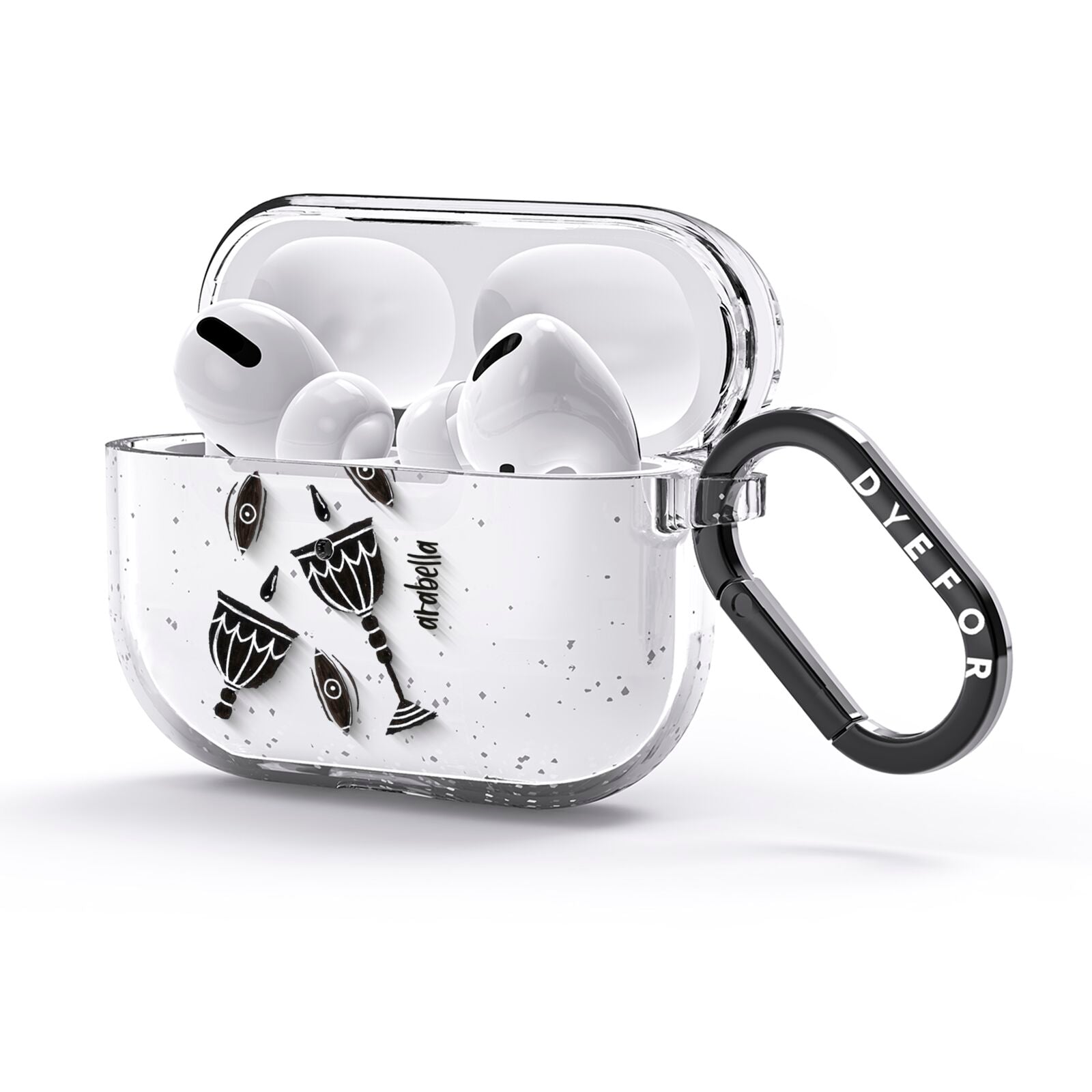 Halloween Goblet AirPods Glitter Case 3rd Gen Side Image