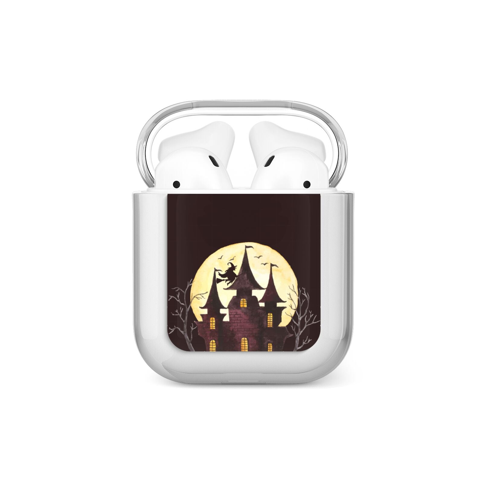 Halloween Haunted House AirPods Case