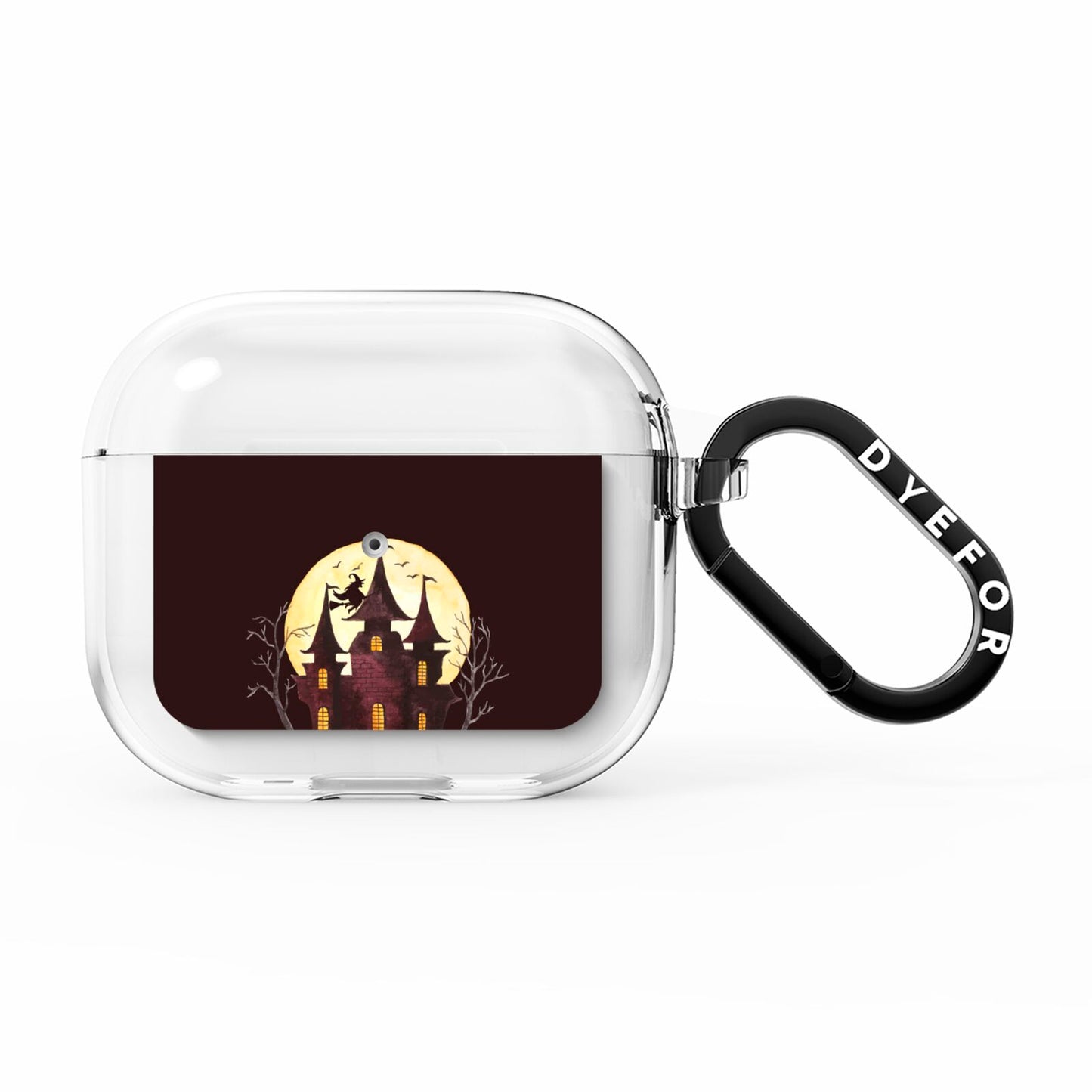 Halloween Haunted House AirPods Clear Case 3rd Gen