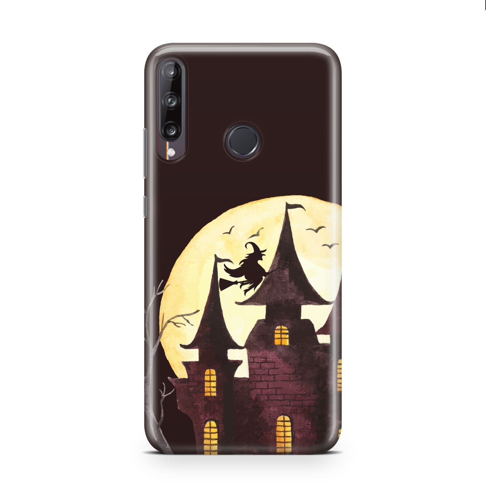 Halloween Haunted House Huawei P40 Lite E Phone Case