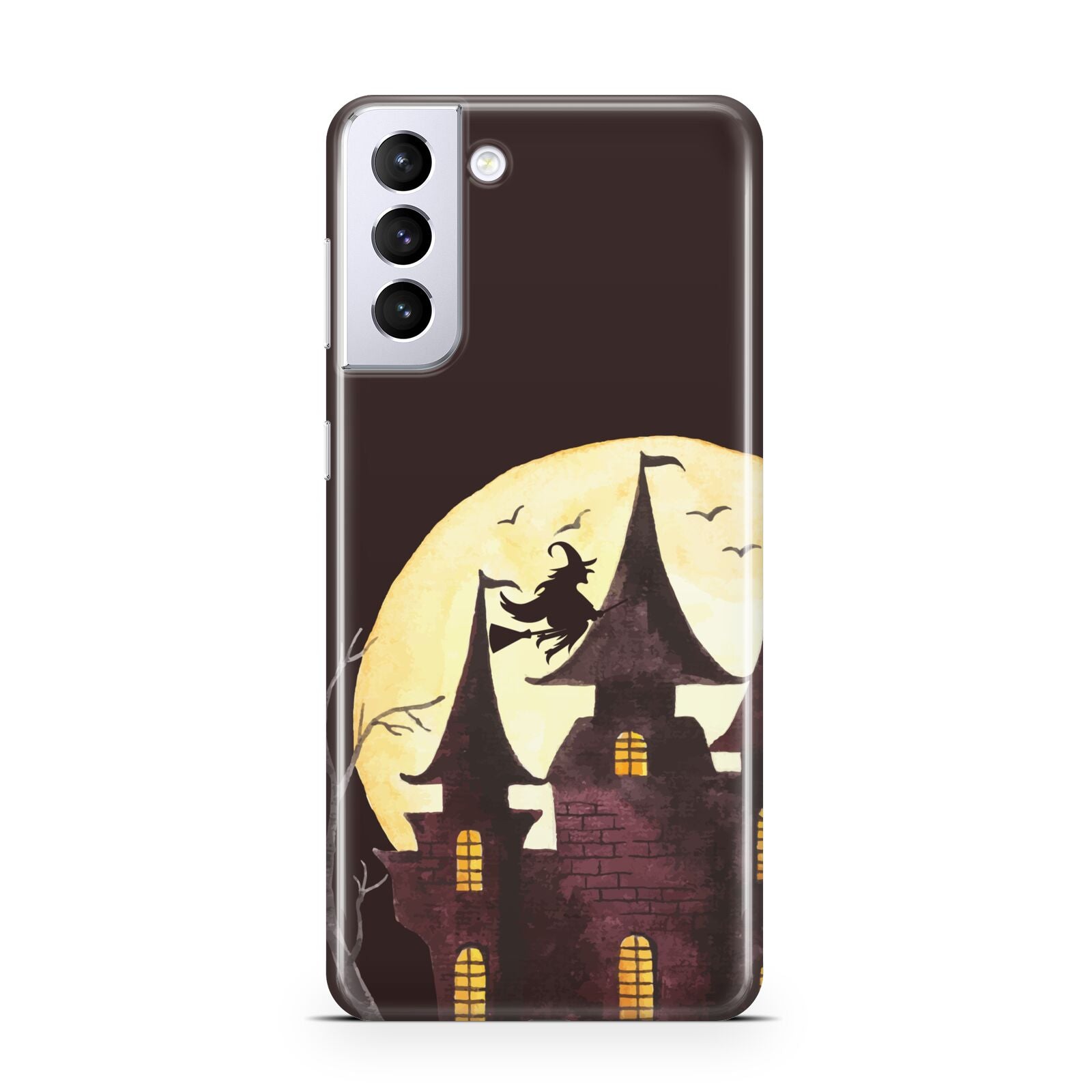 Halloween Haunted House Samsung S21 Plus Case