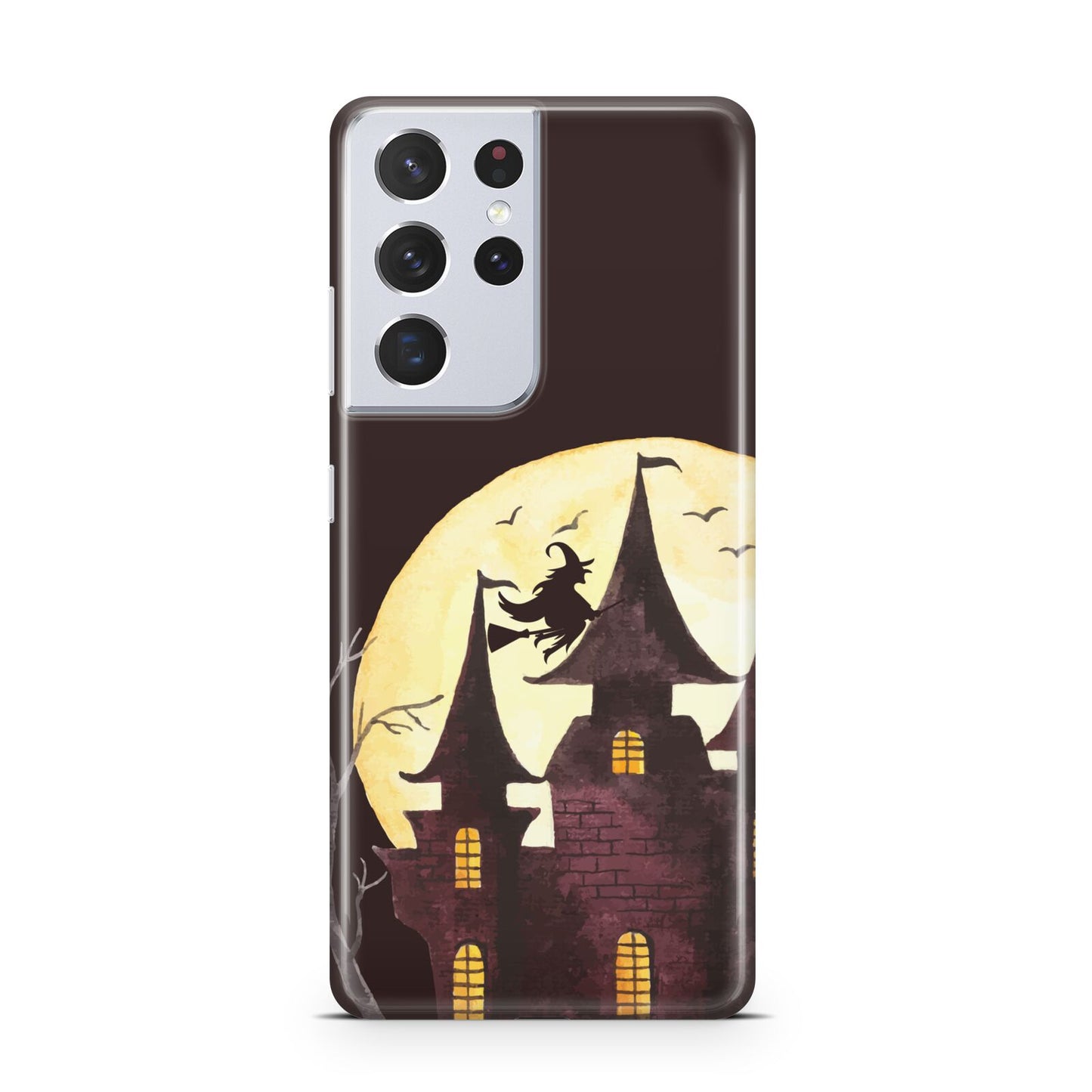 Halloween Haunted House Samsung S21 Ultra Case