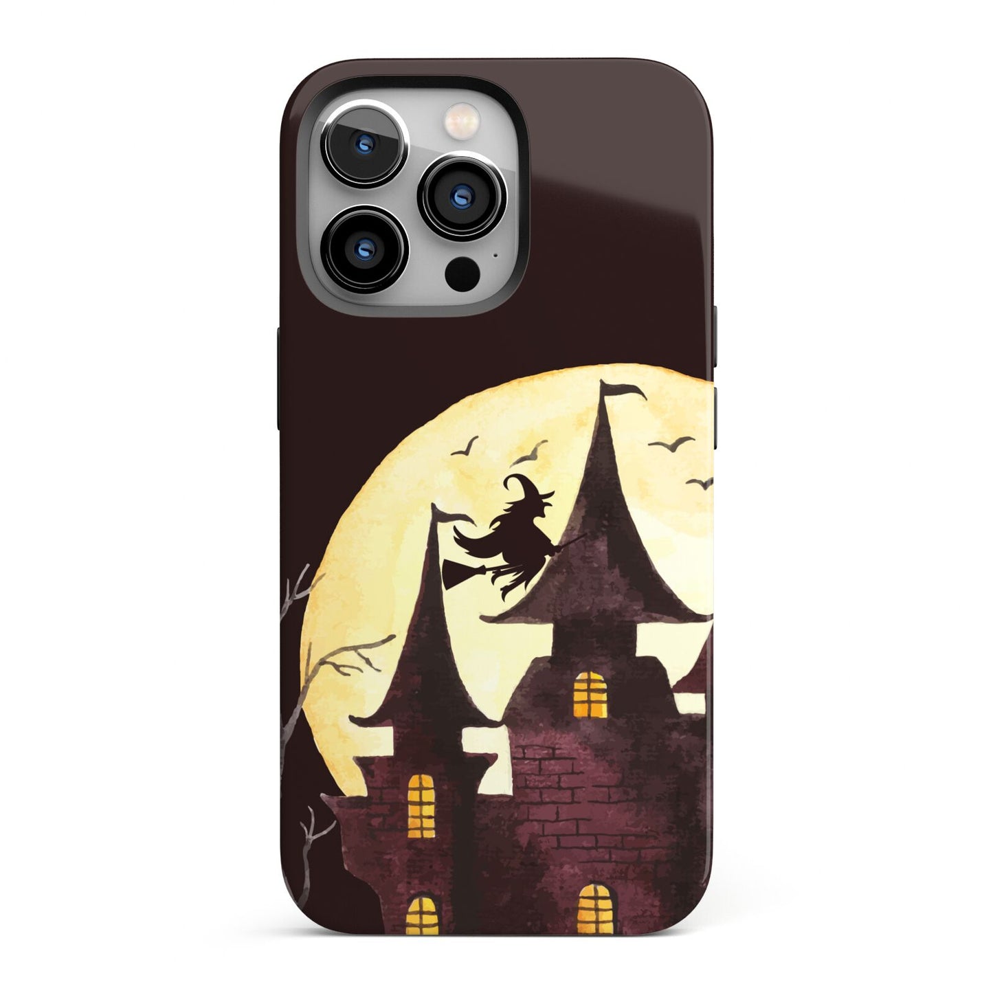 Halloween Haunted House iPhone 13 Pro Full Wrap 3D Tough Case