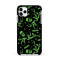 Halloween Monster Apple iPhone 11 Pro Max in Silver with Black Impact Case