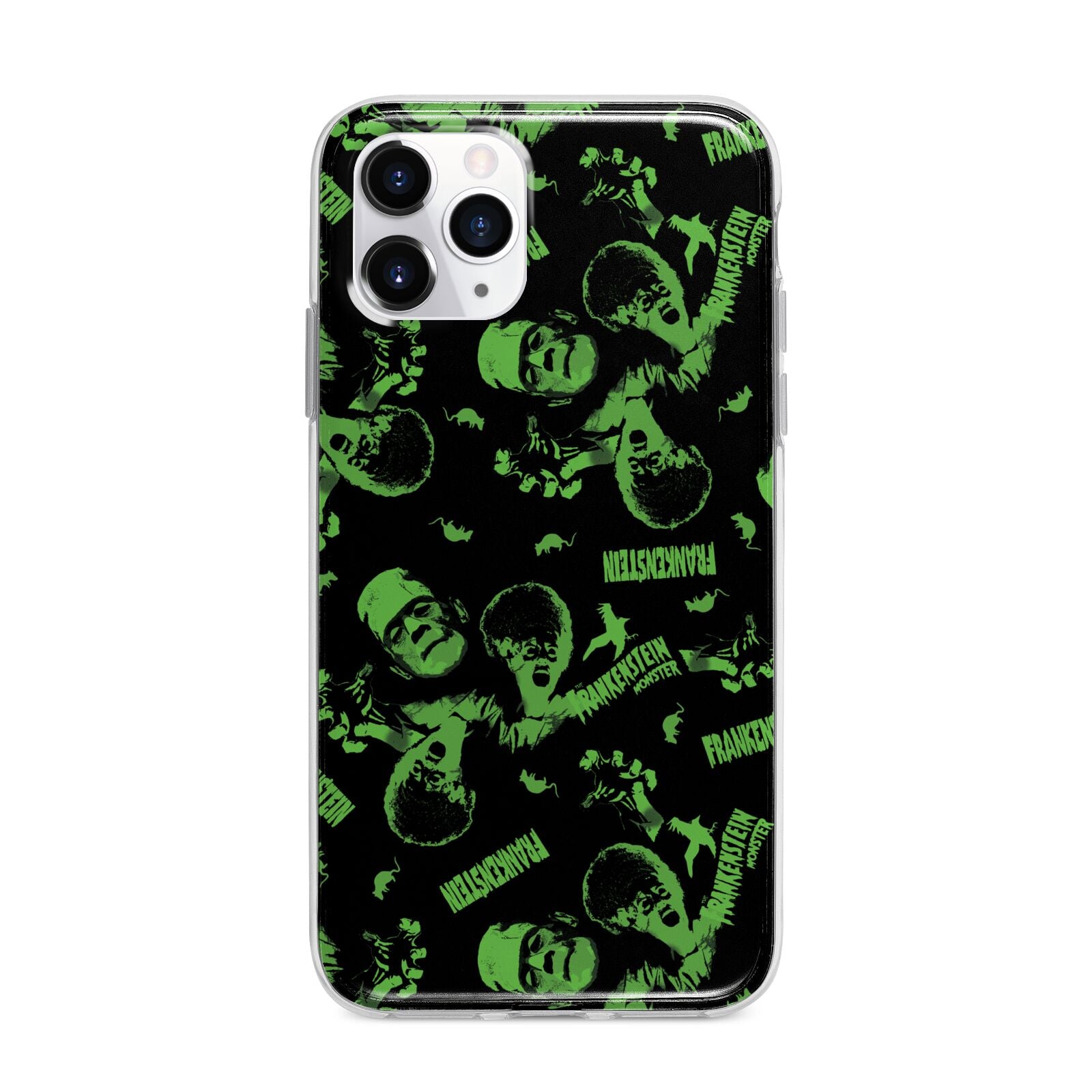 Halloween Monster Apple iPhone 11 Pro Max in Silver with Bumper Case