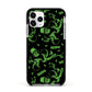 Halloween Monster Apple iPhone 11 Pro in Silver with Black Impact Case