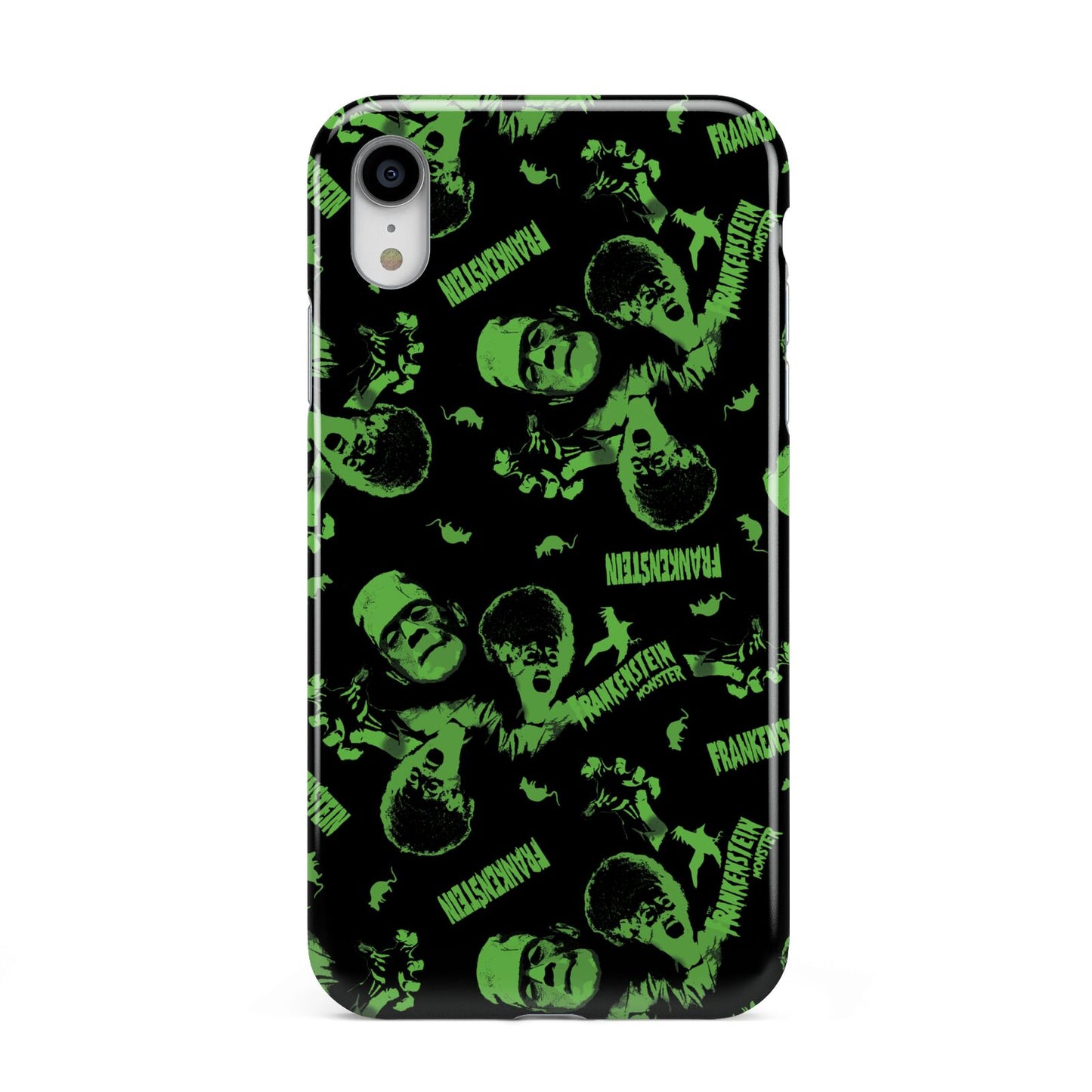 Halloween Monster Apple iPhone XR White 3D Tough Case