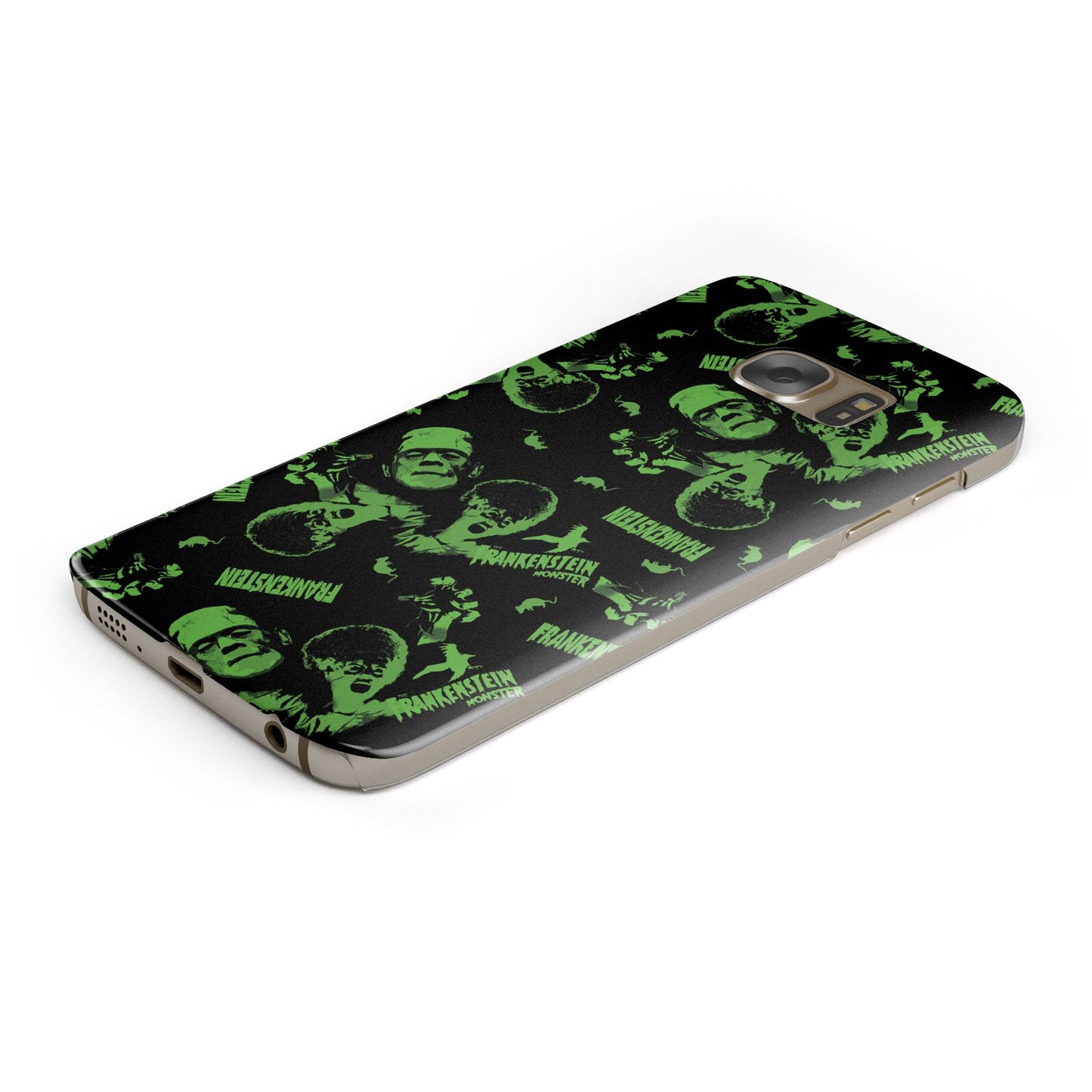 Halloween Monster Protective Samsung Galaxy Case Angled Image