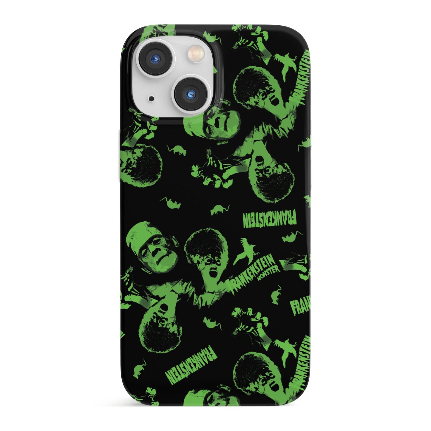 Halloween Monster iPhone 13 Mini Full Wrap 3D Snap Case