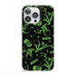 Halloween Monster iPhone 13 Pro Clear Bumper Case