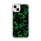 Halloween Monster iPhone 14 Plus Glitter Tough Case Starlight