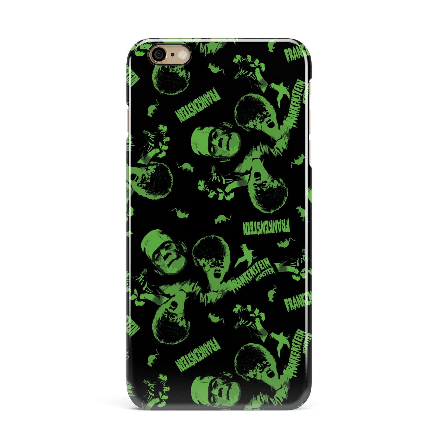 Halloween Monster iPhone 6 Plus 3D Snap Case on Gold Phone