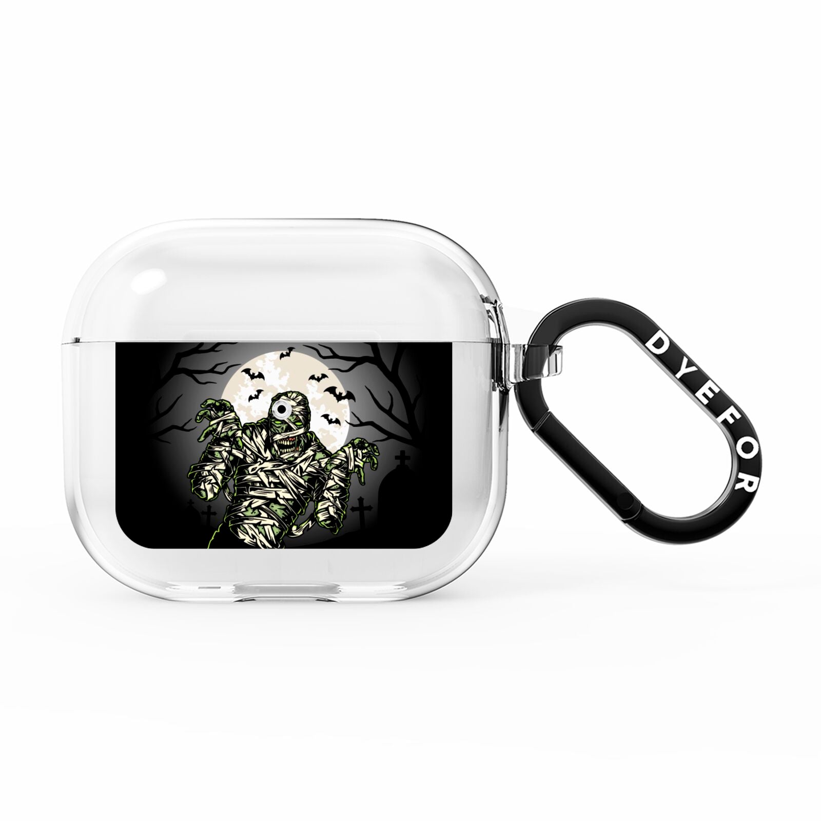 Halloween Mummy AirPods Clear Case 3rd Gen