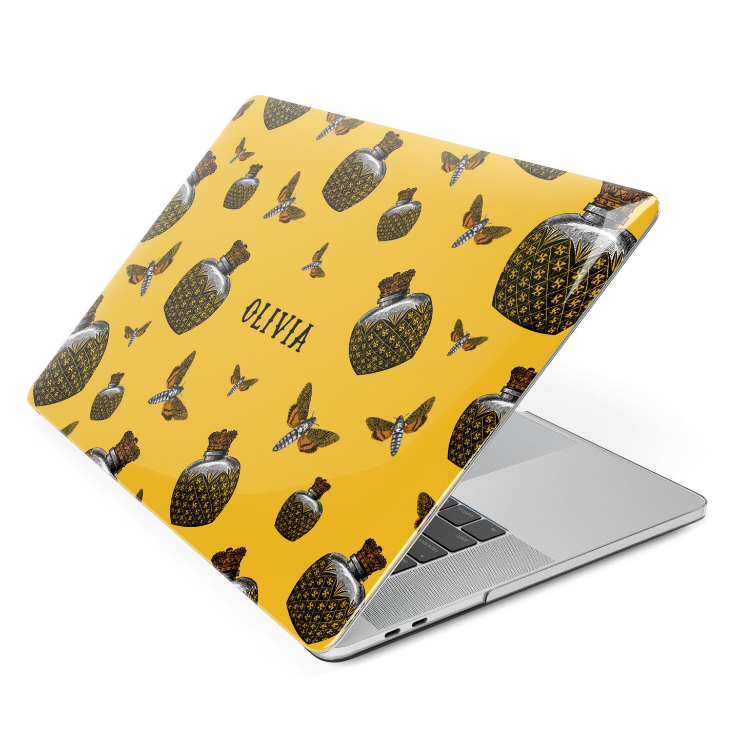 Halloween Potion Personalised Apple MacBook Case Side View