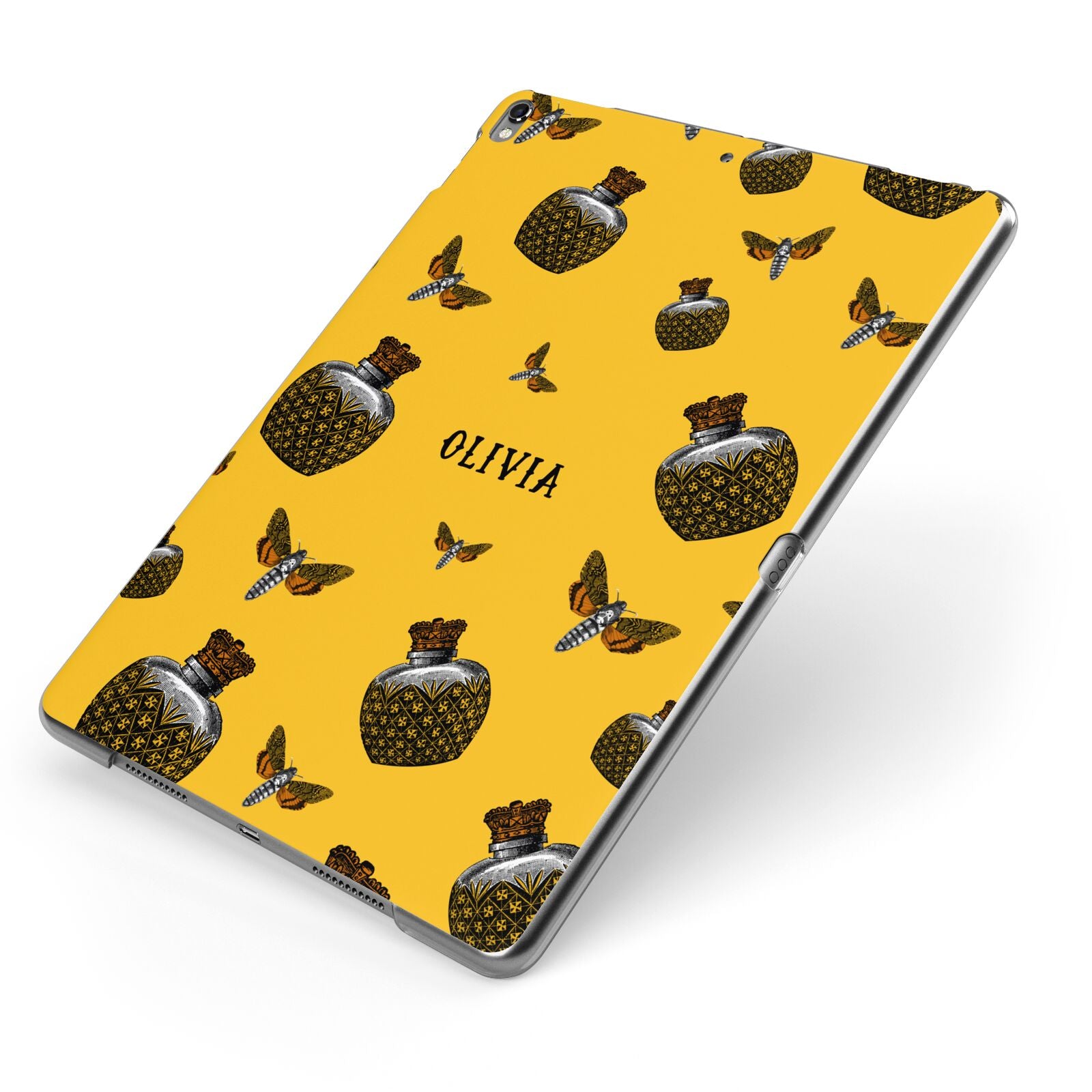 Halloween Potion Personalised Apple iPad Case on Grey iPad Side View