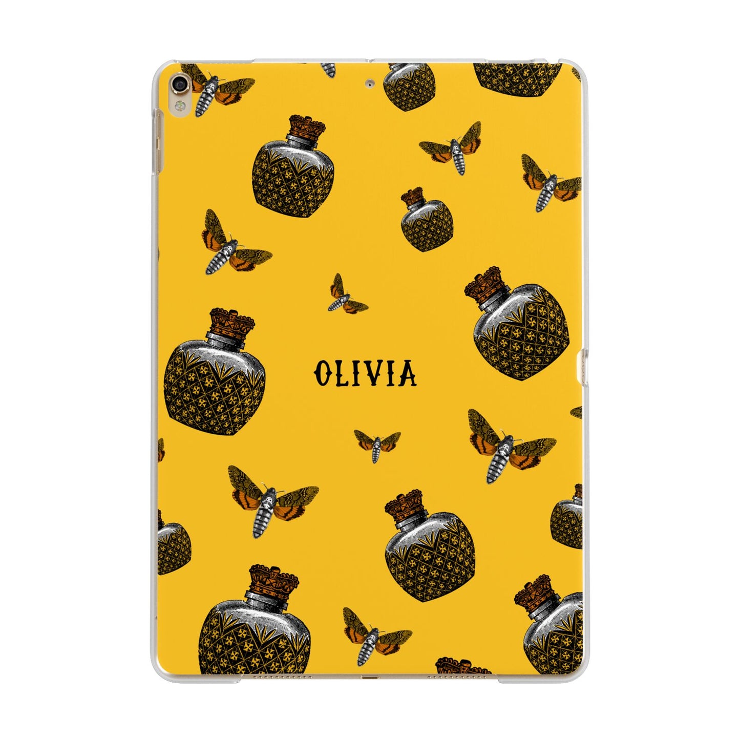 Halloween Potion Personalised Apple iPad Gold Case