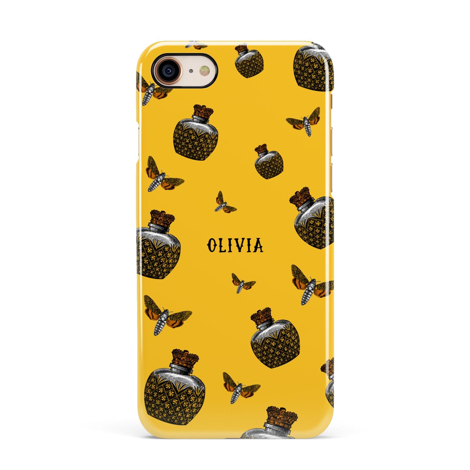 Halloween Potion Personalised Apple iPhone 7 8 3D Snap Case