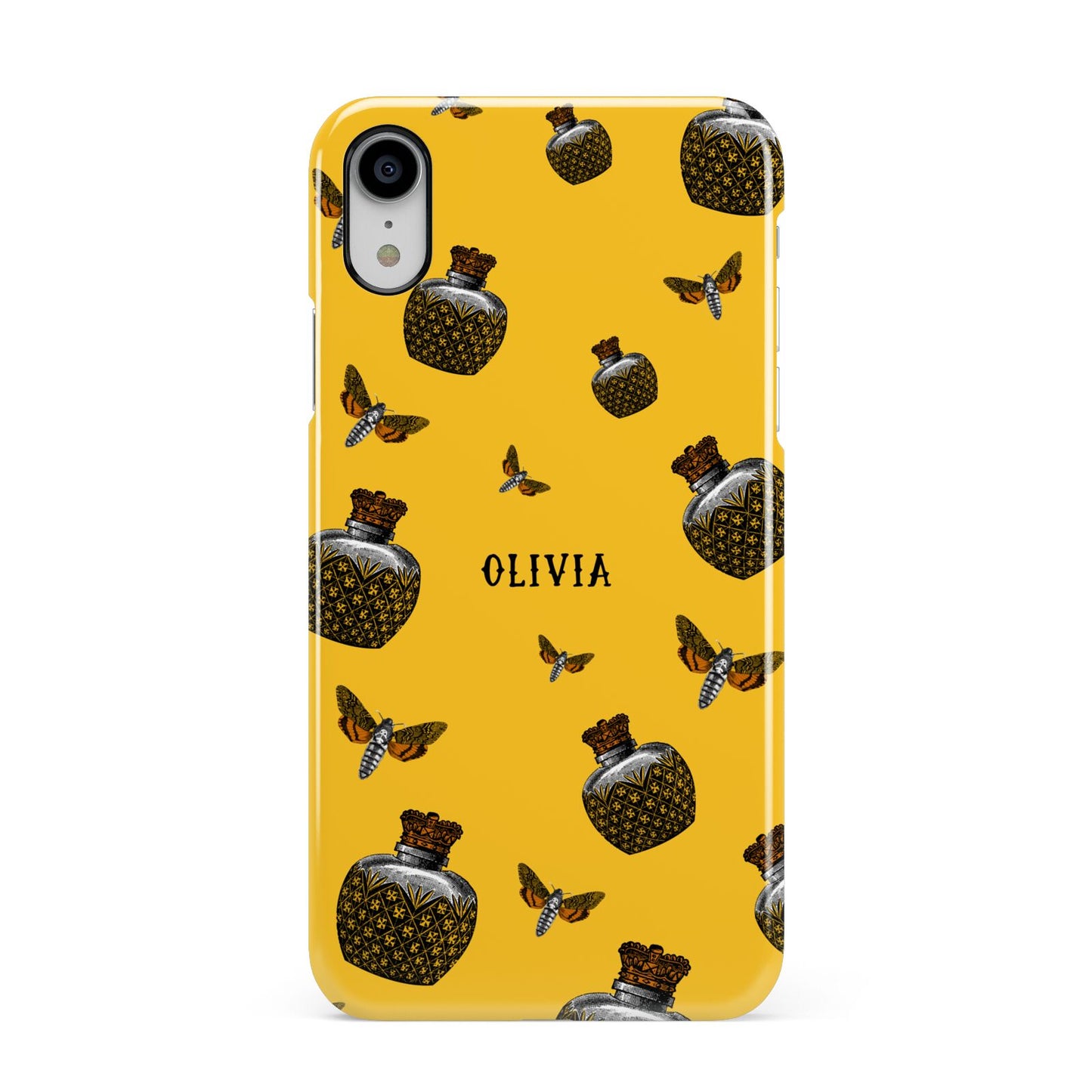 Halloween Potion Personalised Apple iPhone XR White 3D Snap Case