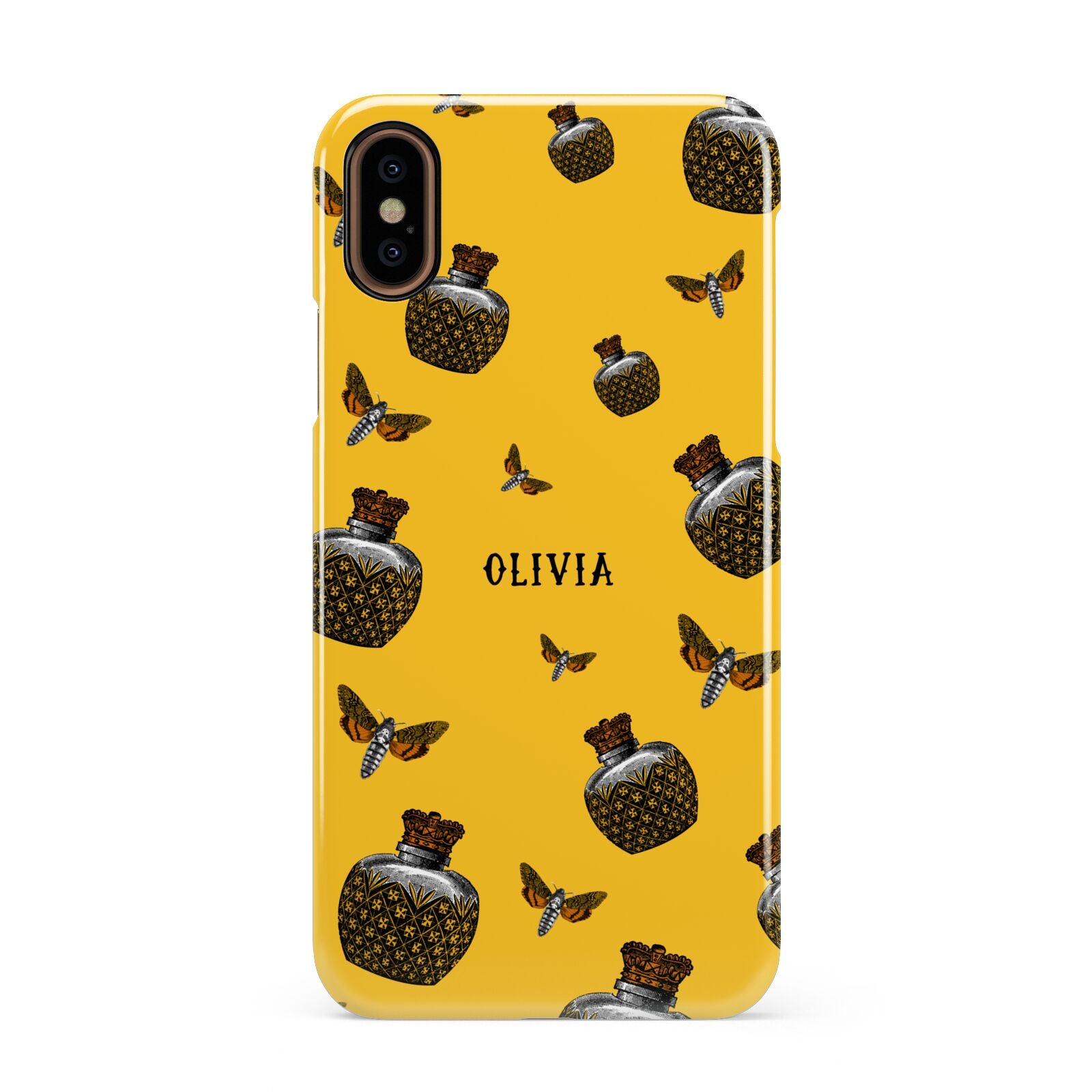 Halloween Potion Personalised Apple iPhone XS 3D Snap Case