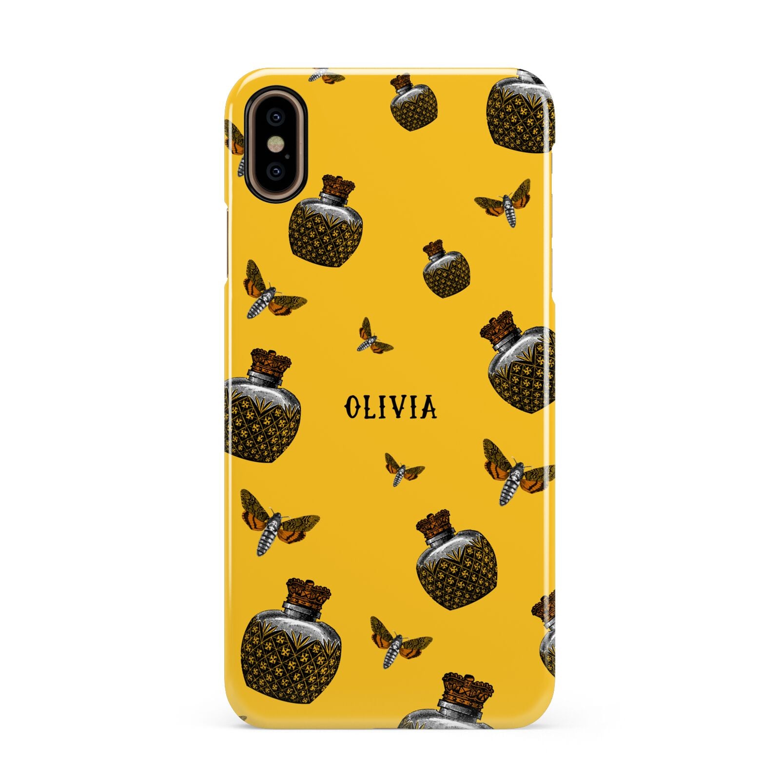 Halloween Potion Personalised Apple iPhone Xs Max 3D Snap Case