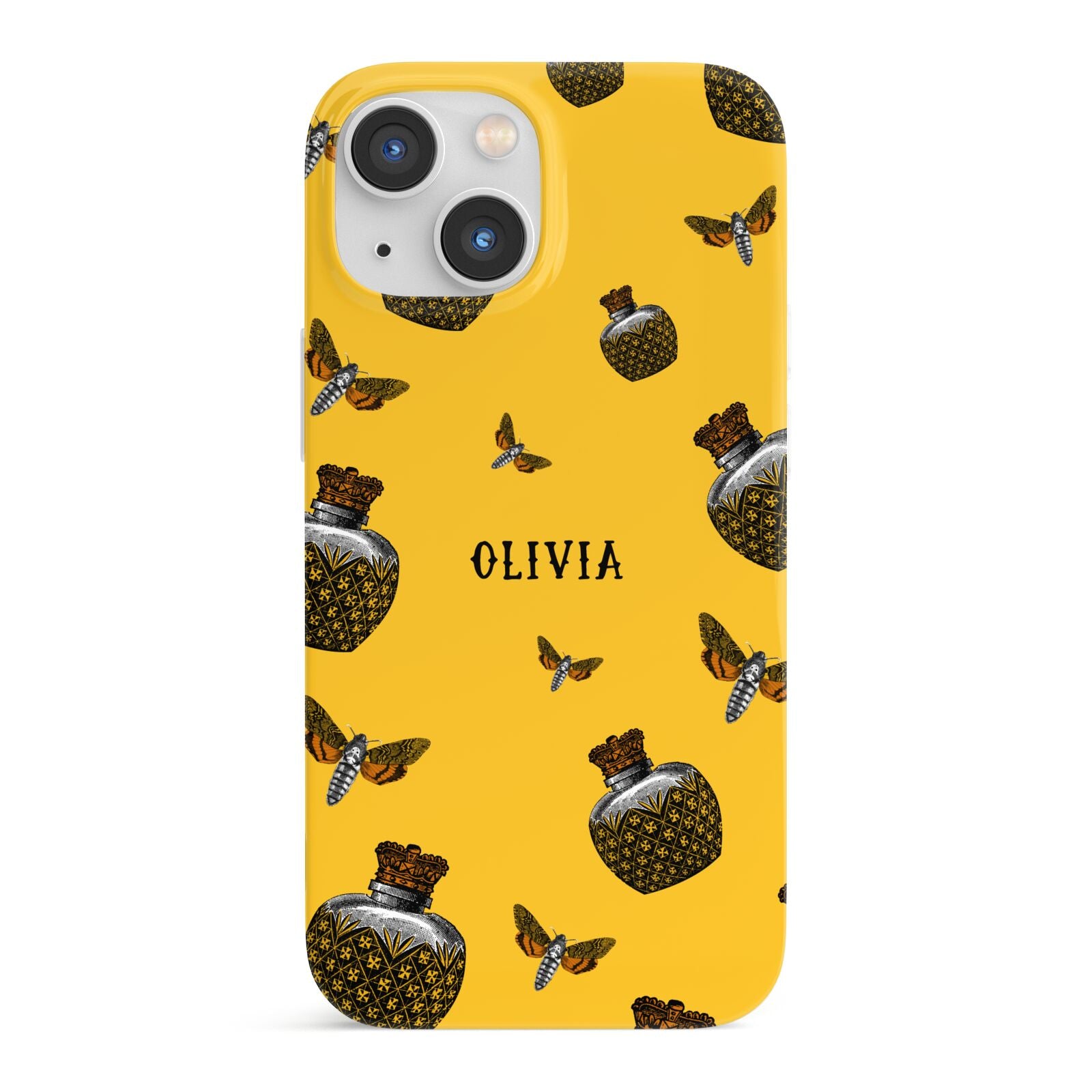 Halloween Potion Personalised iPhone 13 Mini Full Wrap 3D Snap Case