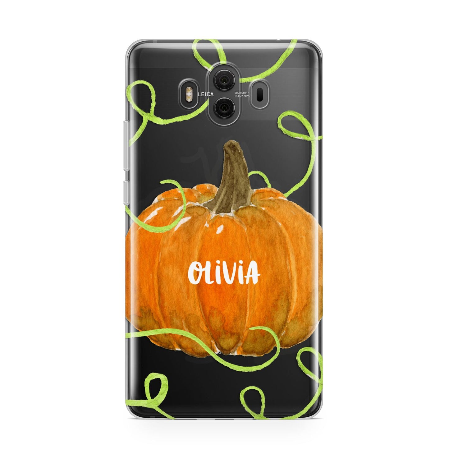 Halloween Pumpkin Personalised Huawei Mate 10 Protective Phone Case