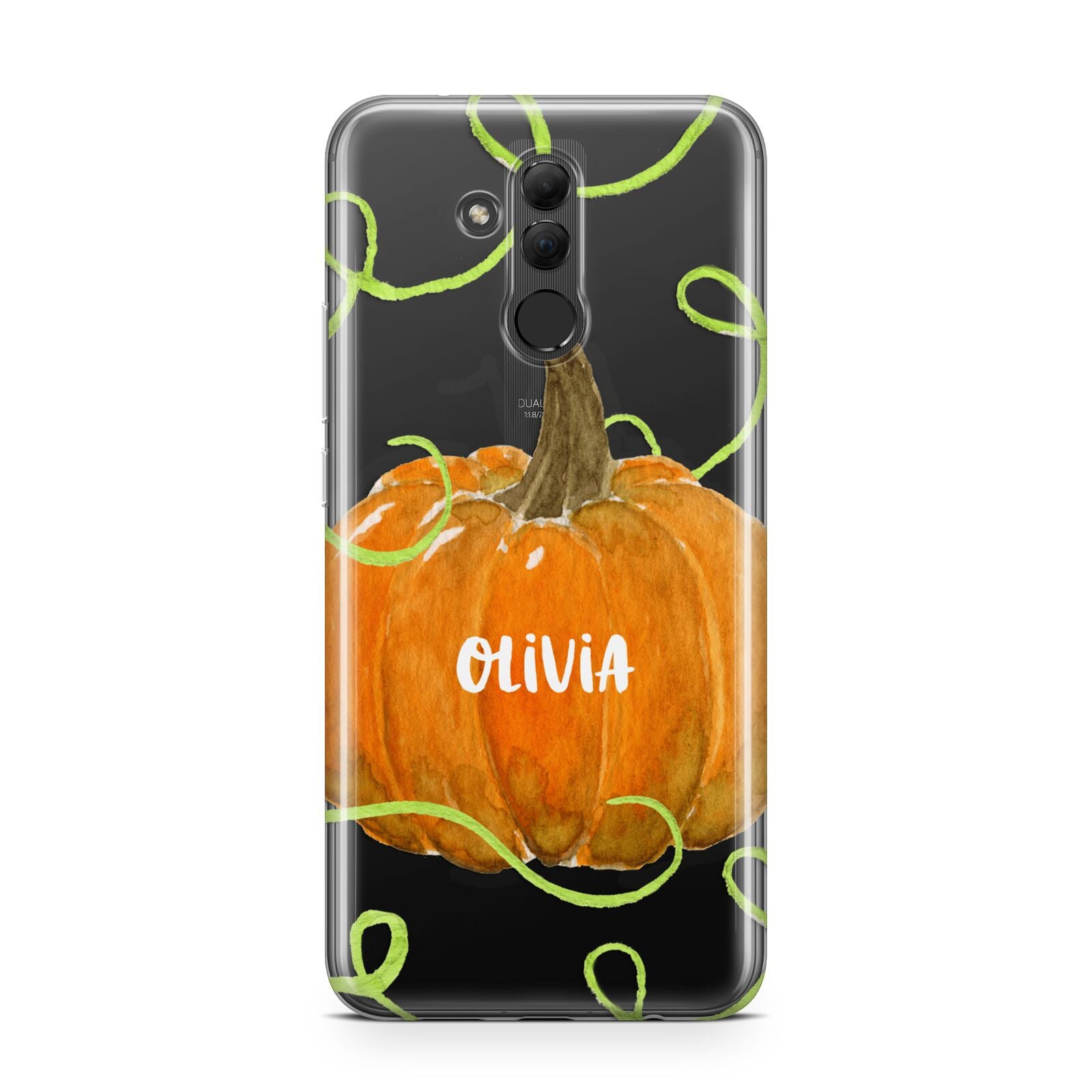 Halloween Pumpkin Personalised Huawei Mate 20 Lite