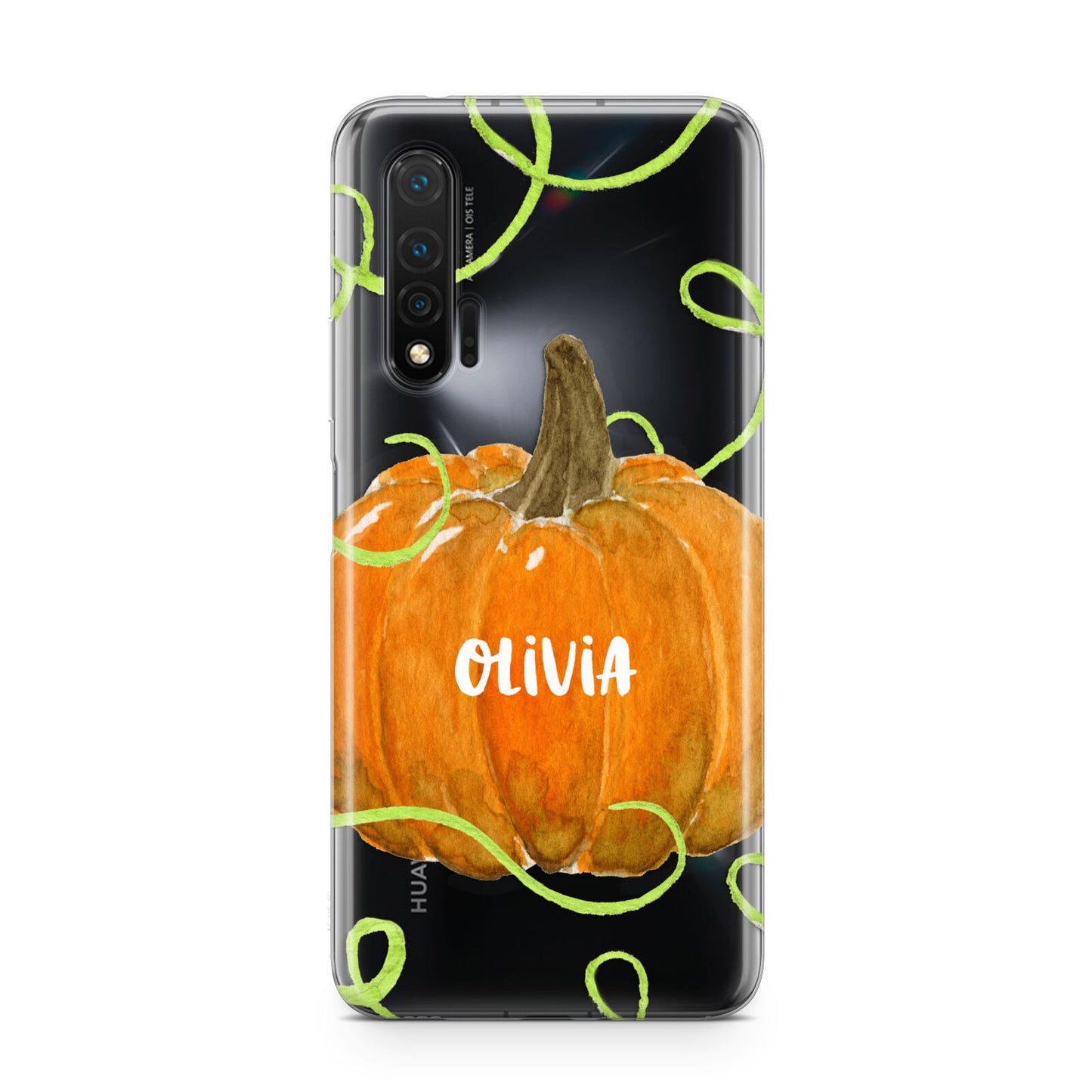 Halloween Pumpkin Personalised Huawei Nova 6 Phone Case