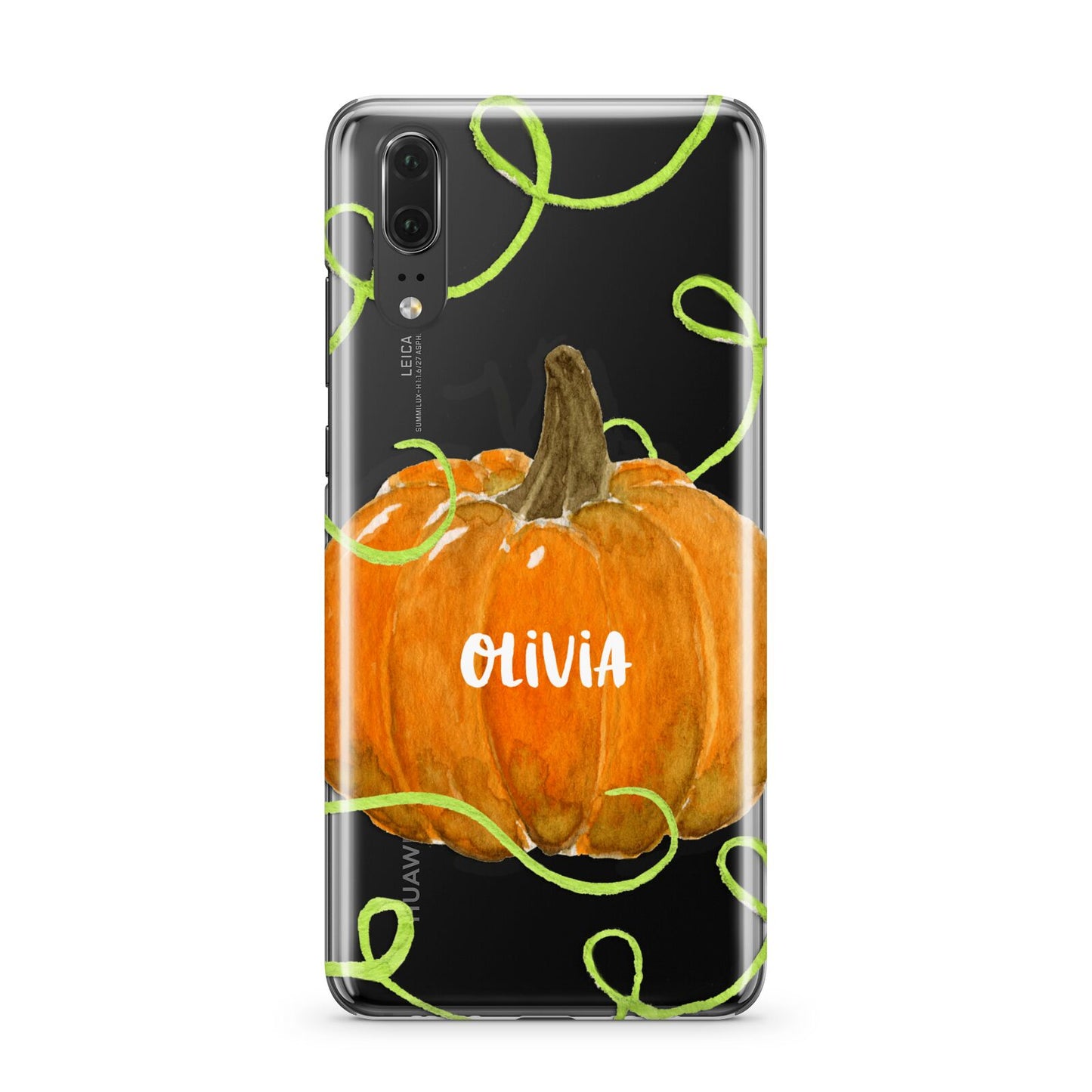 Halloween Pumpkin Personalised Huawei P20 Phone Case