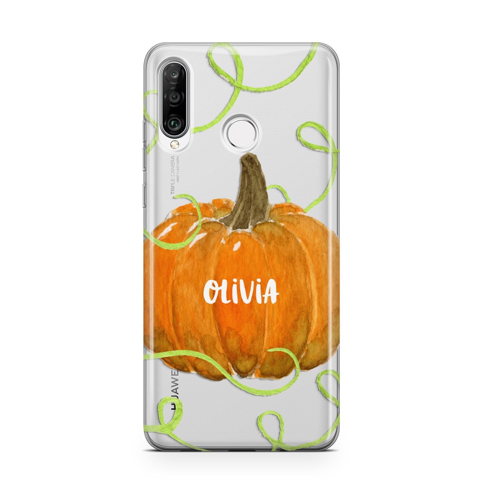 Halloween Pumpkin Personalised Huawei P30 Lite Phone Case