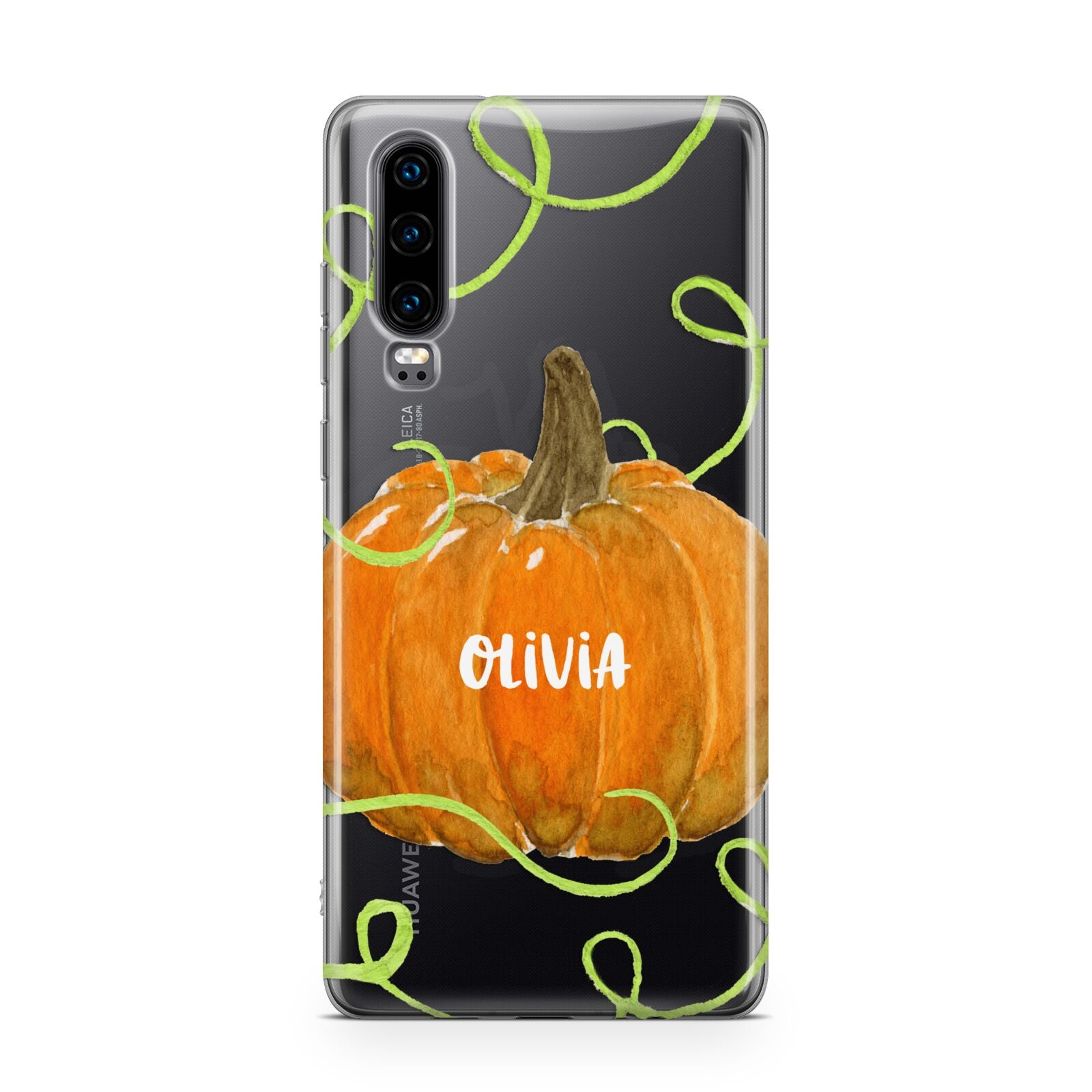 Halloween Pumpkin Personalised Huawei P30 Phone Case