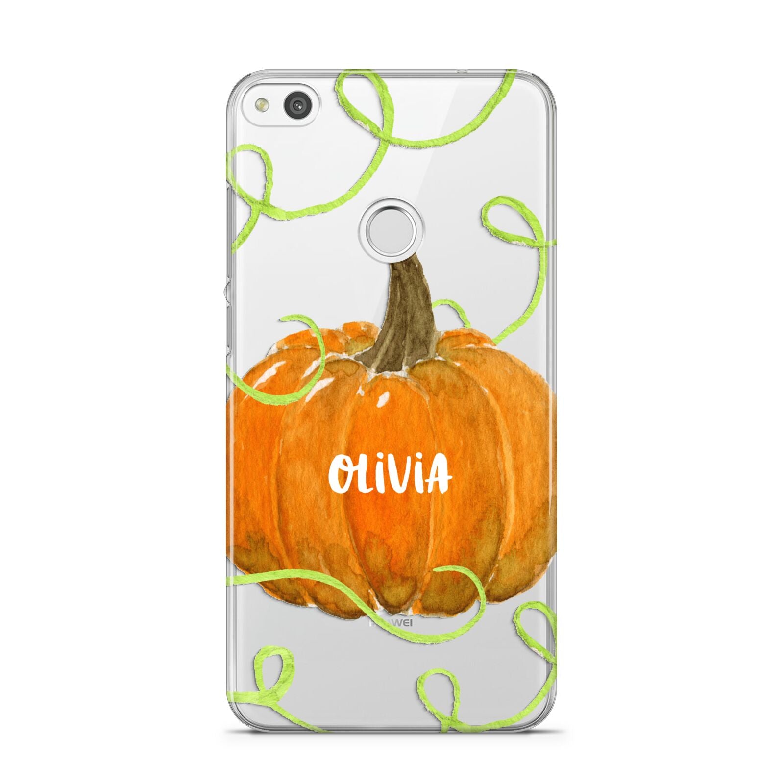 Halloween Pumpkin Personalised Huawei P8 Lite Case