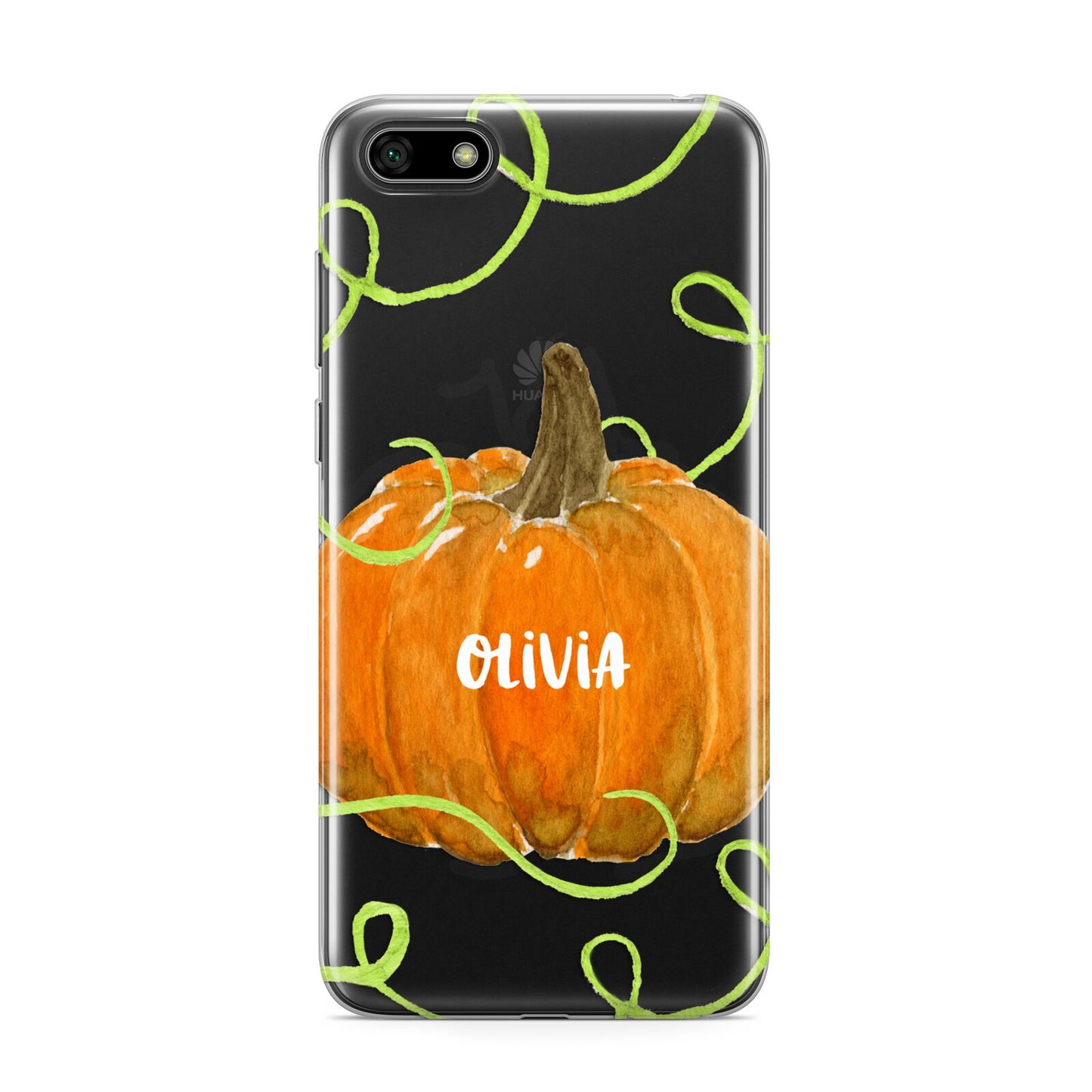 Halloween Pumpkin Personalised Huawei Y5 Prime 2018 Phone Case