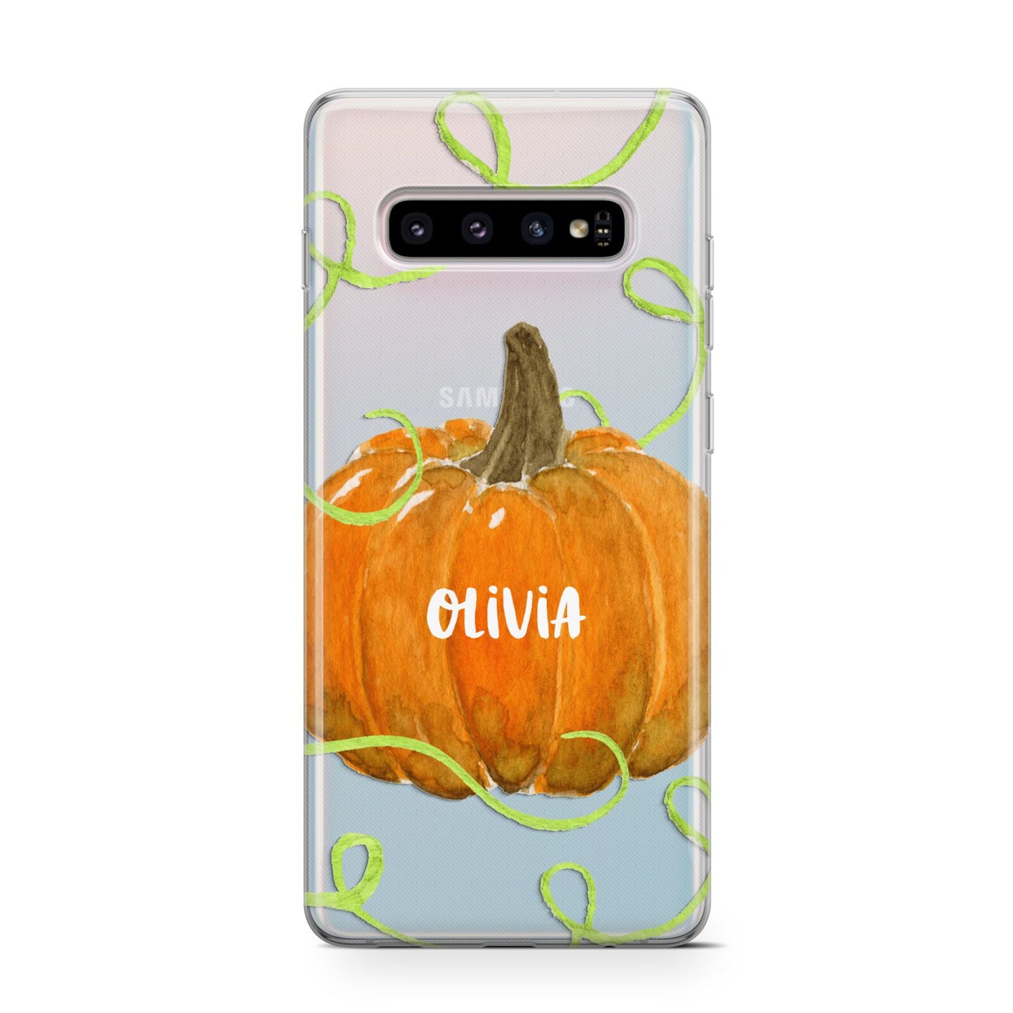 Halloween Pumpkin Personalised Protective Samsung Galaxy Case