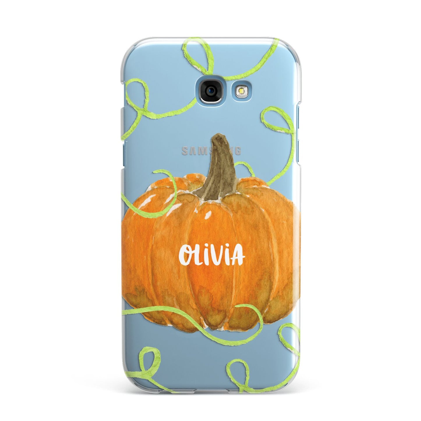 Halloween Pumpkin Personalised Samsung Galaxy A7 2017 Case