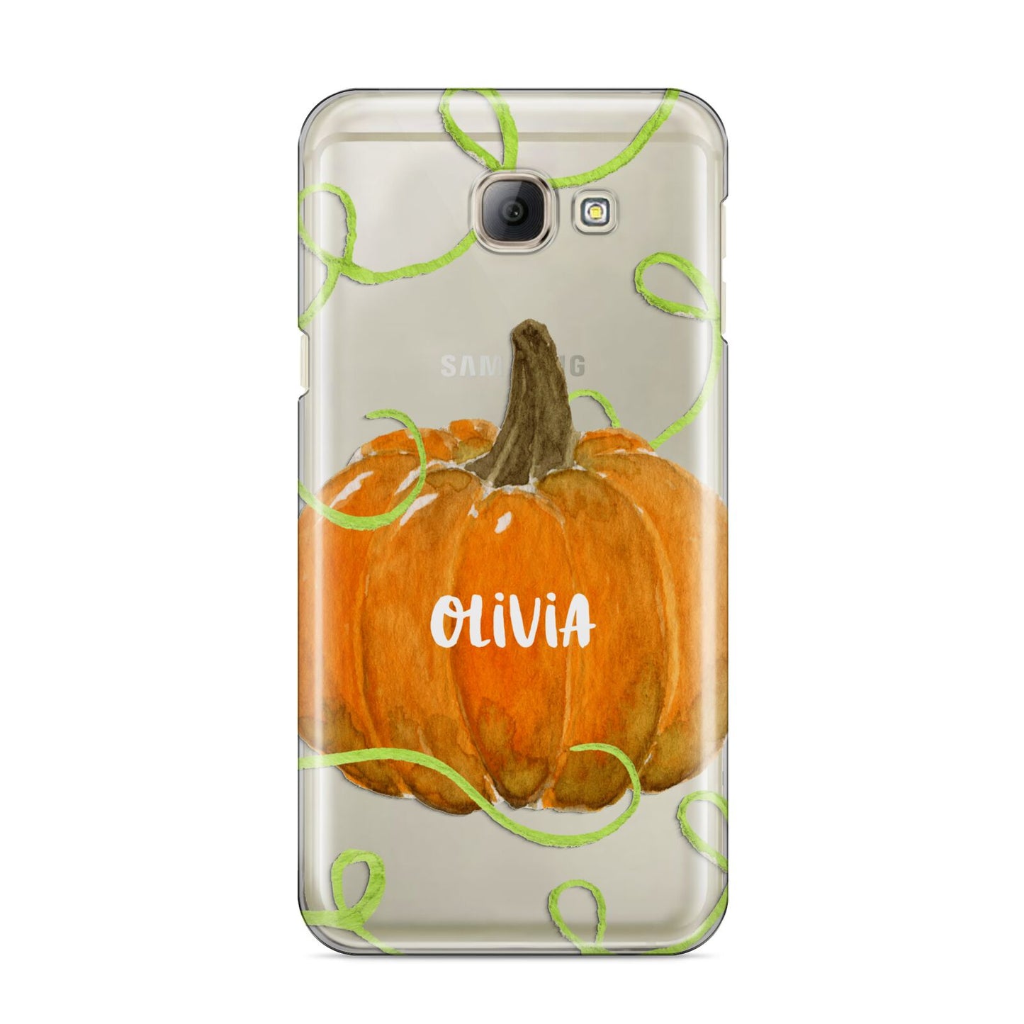 Halloween Pumpkin Personalised Samsung Galaxy A8 2016 Case