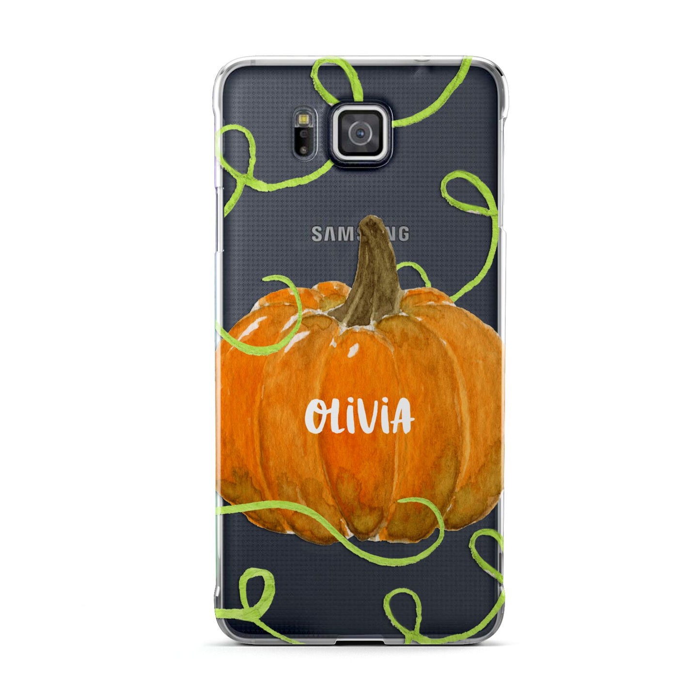 Halloween Pumpkin Personalised Samsung Galaxy Alpha Case