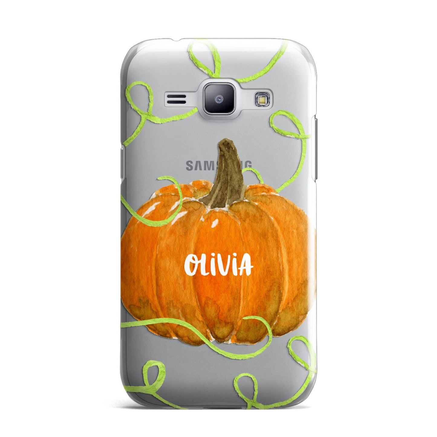 Halloween Pumpkin Personalised Samsung Galaxy J1 2015 Case