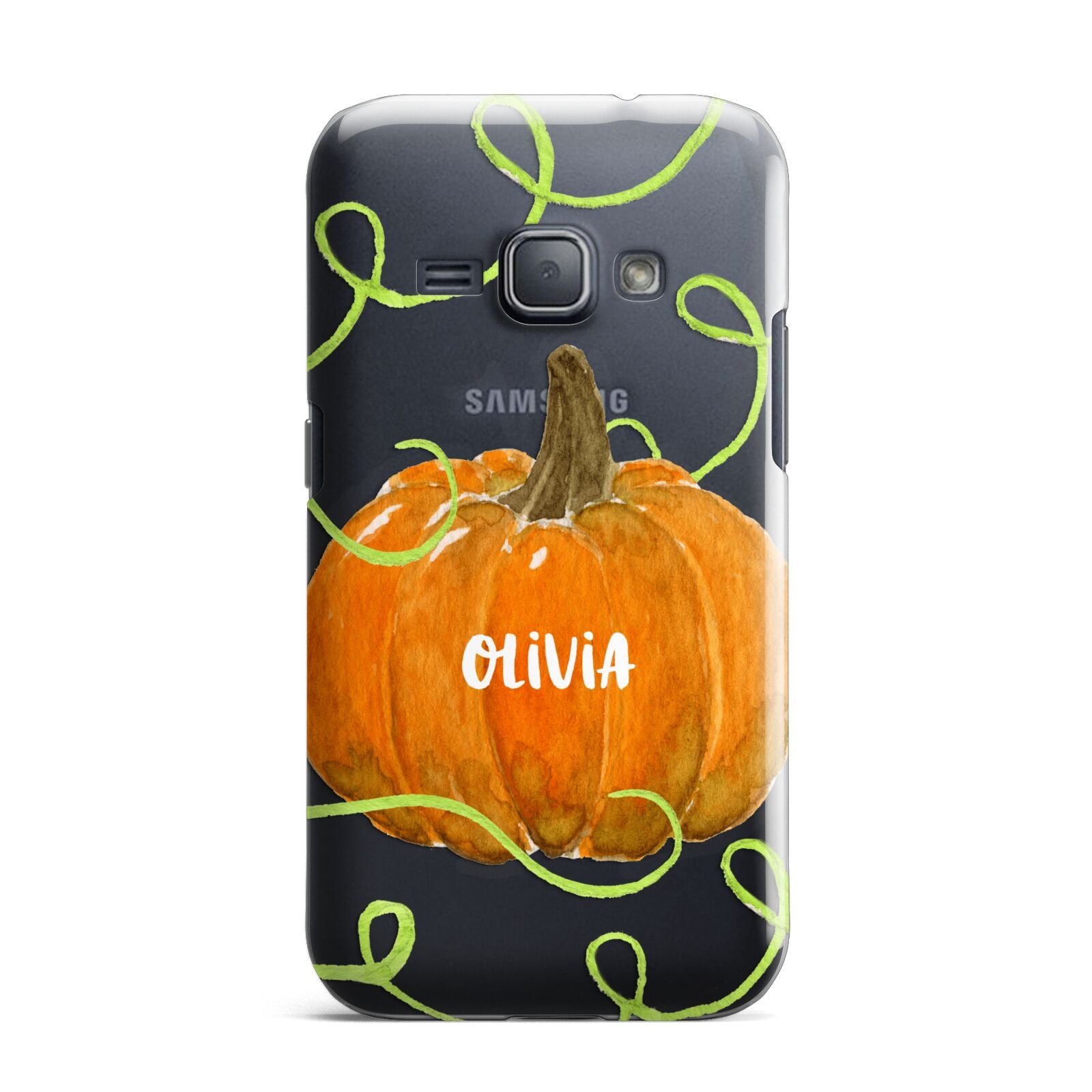 Halloween Pumpkin Personalised Samsung Galaxy J1 2016 Case