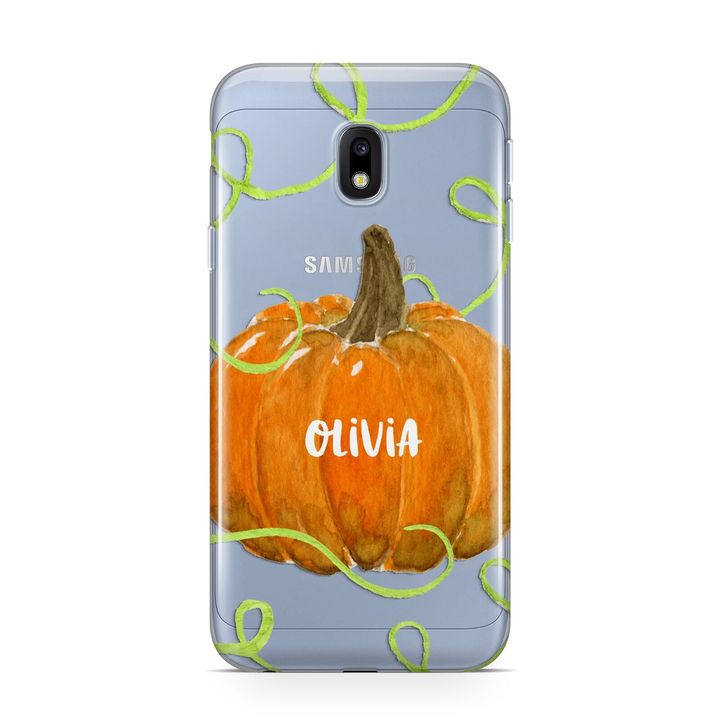 Halloween Pumpkin Personalised Samsung Galaxy J3 2017 Case