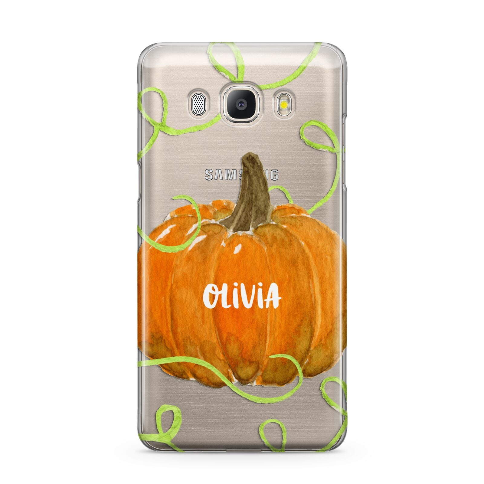 Halloween Pumpkin Personalised Samsung Galaxy J5 2016 Case