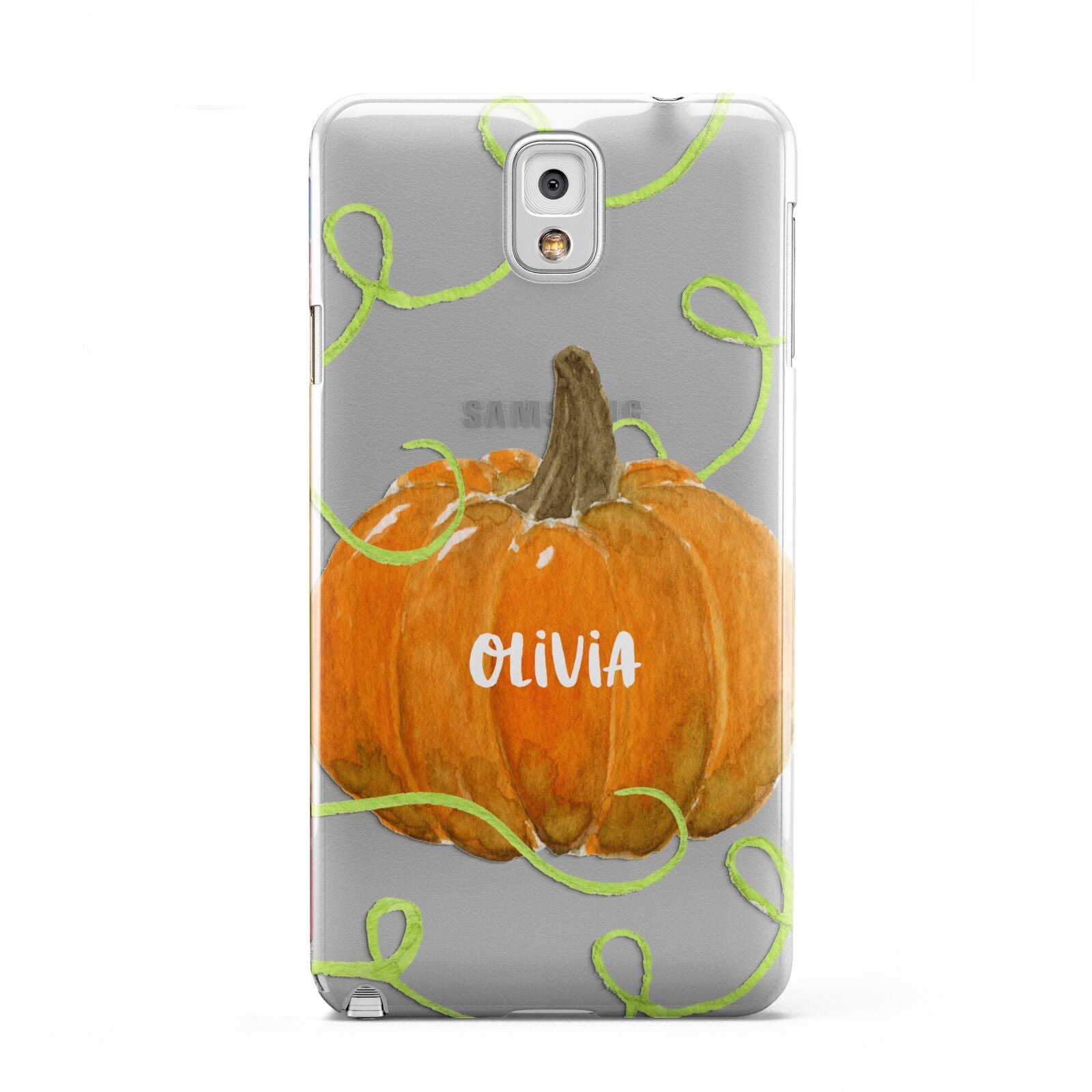 Halloween Pumpkin Personalised Samsung Galaxy Note 3 Case