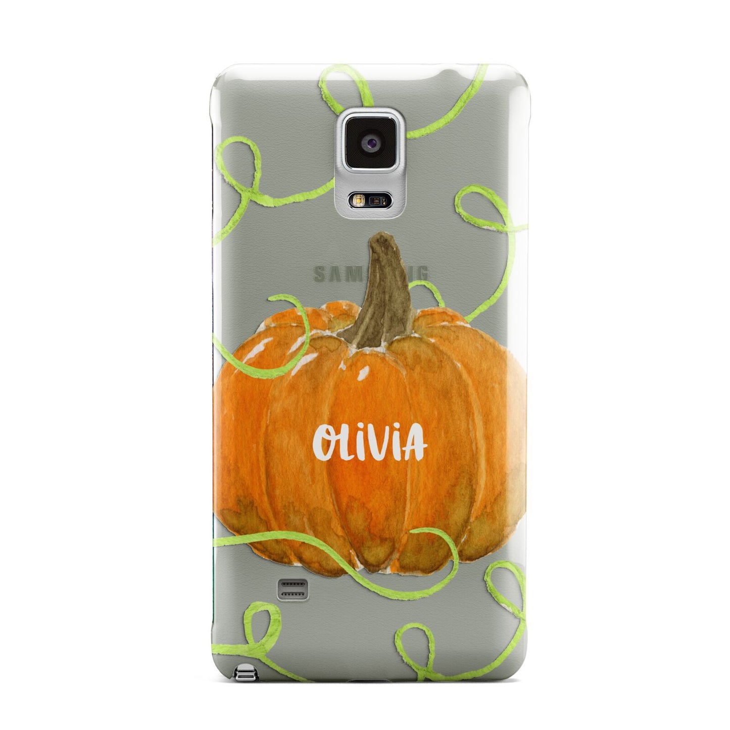 Halloween Pumpkin Personalised Samsung Galaxy Note 4 Case