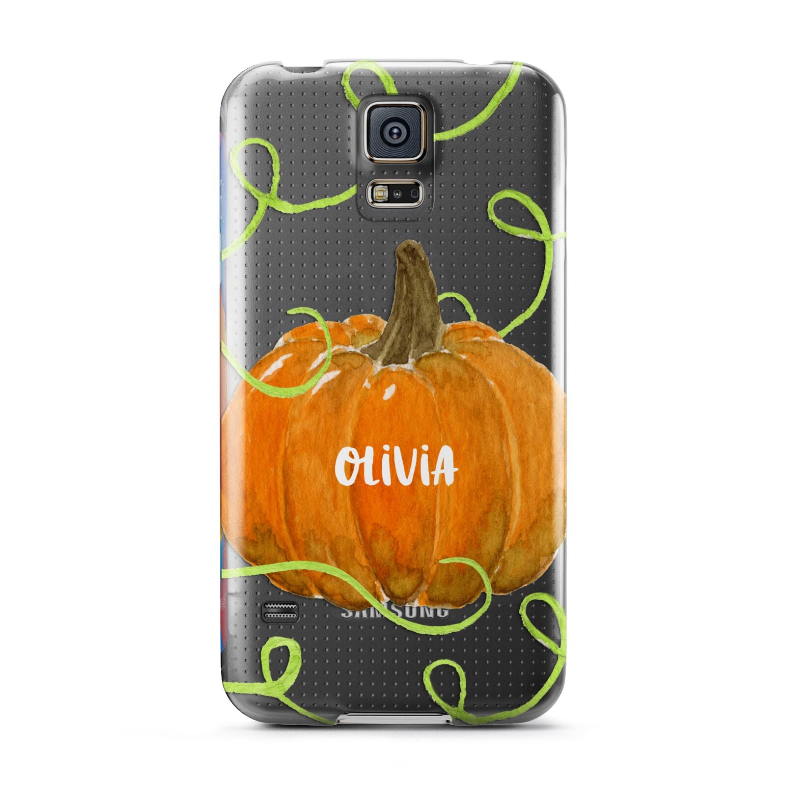 Halloween Pumpkin Personalised Samsung Galaxy S5 Case