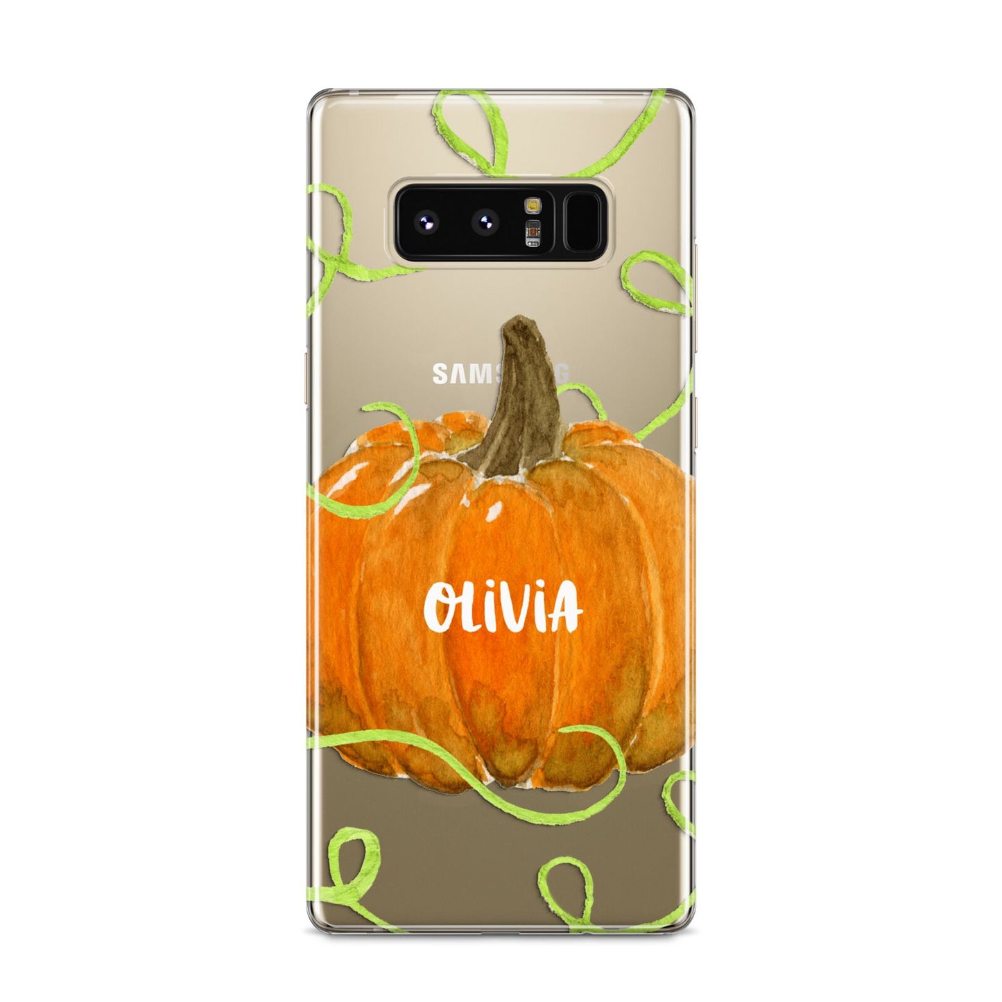 Halloween Pumpkin Personalised Samsung Galaxy S8 Case