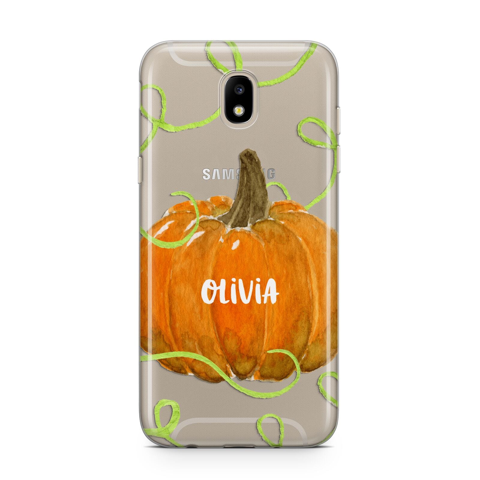 Halloween Pumpkin Personalised Samsung J5 2017 Case