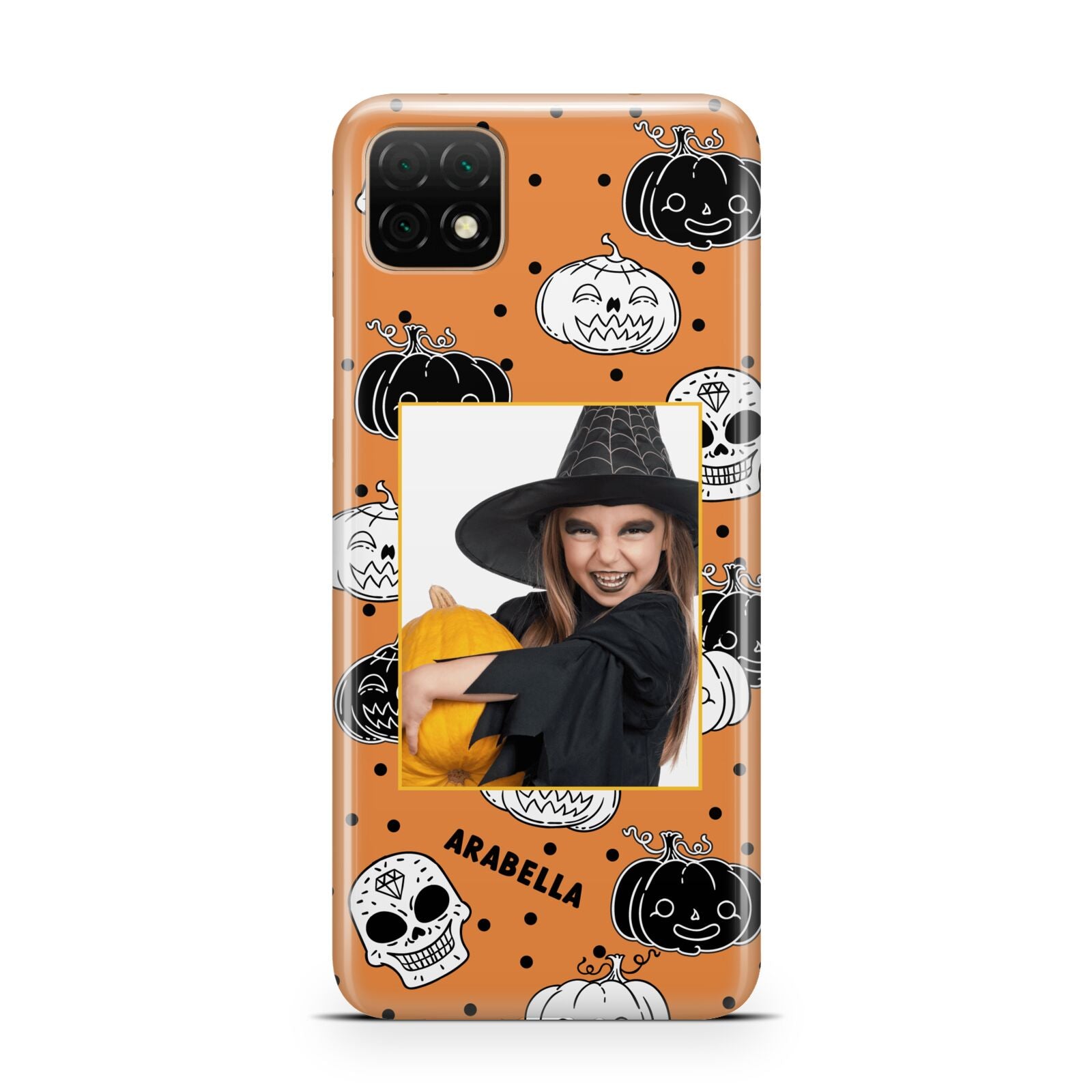 Halloween Pumpkins Photo Upload Huawei Enjoy 20 Phone Case