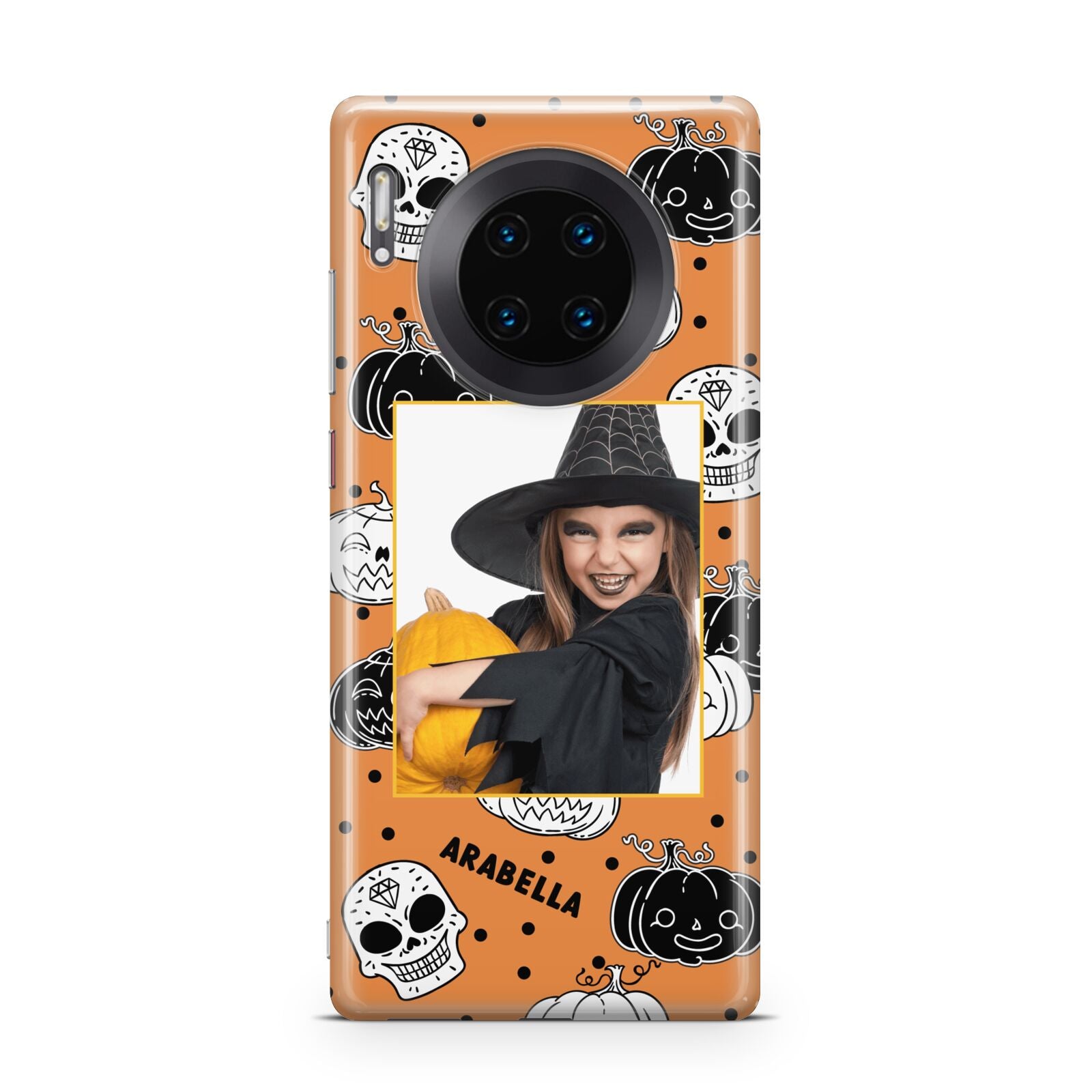 Halloween Pumpkins Photo Upload Huawei Mate 30 Pro Phone Case